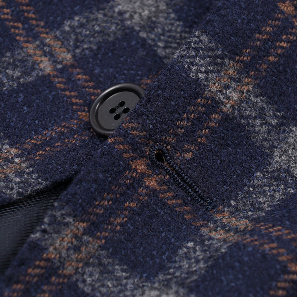 Sartoria Partenopea Layered Check Wool Sport Coat - Top Shelf Apparel