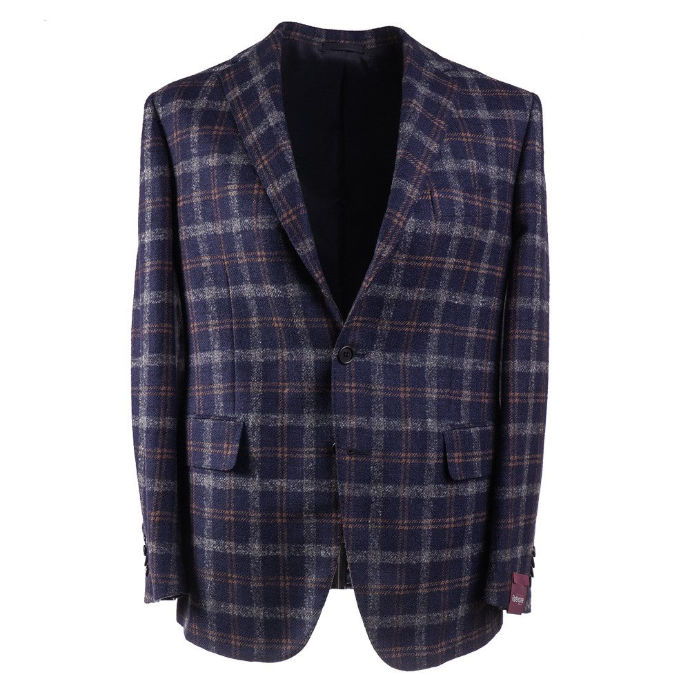 Sartoria Partenopea Layered Check Wool Sport Coat - Top Shelf Apparel