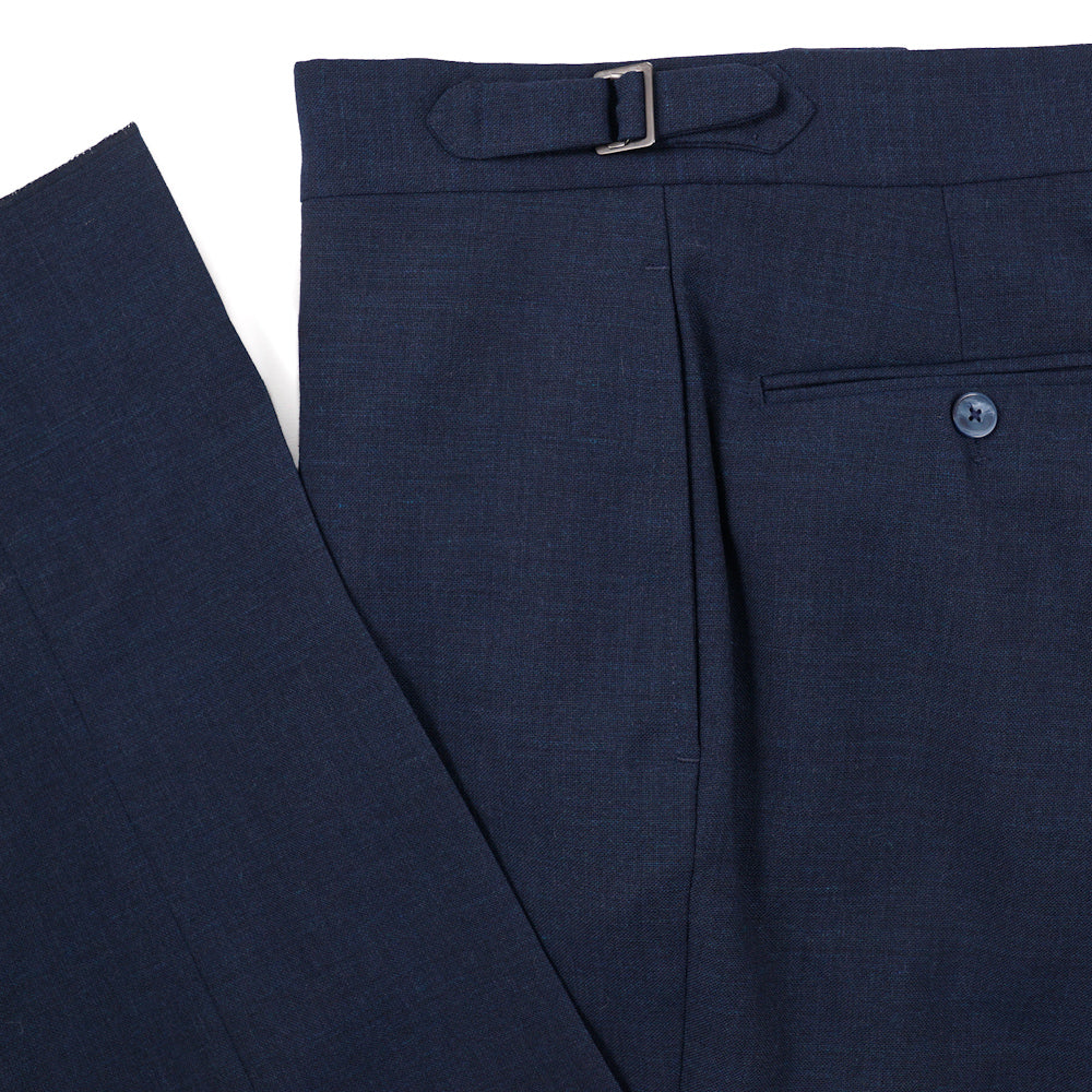 Isaia Unlined Woven Fresco Wool Suit - Top Shelf Apparel