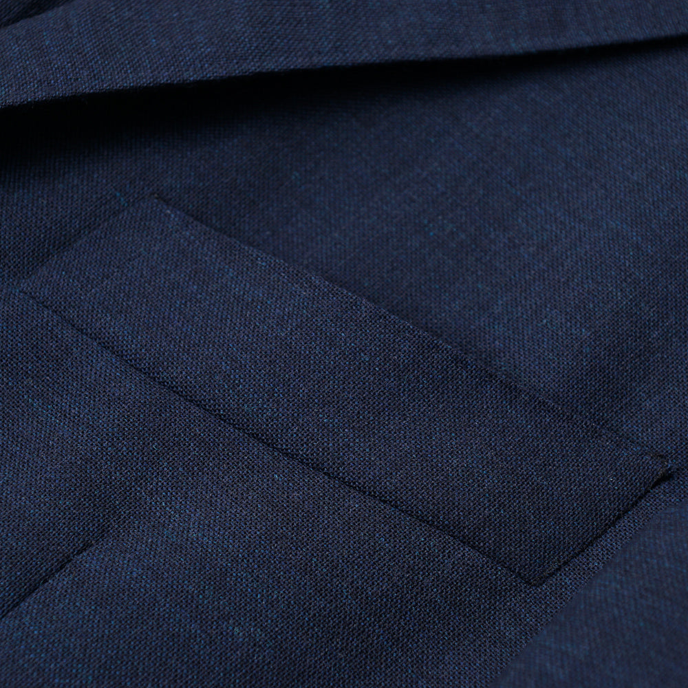 Isaia Unlined Woven Fresco Wool Suit - Top Shelf Apparel