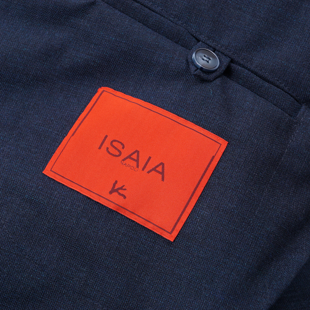 Isaia Unlined Woven Fresco Wool Suit - Top Shelf Apparel