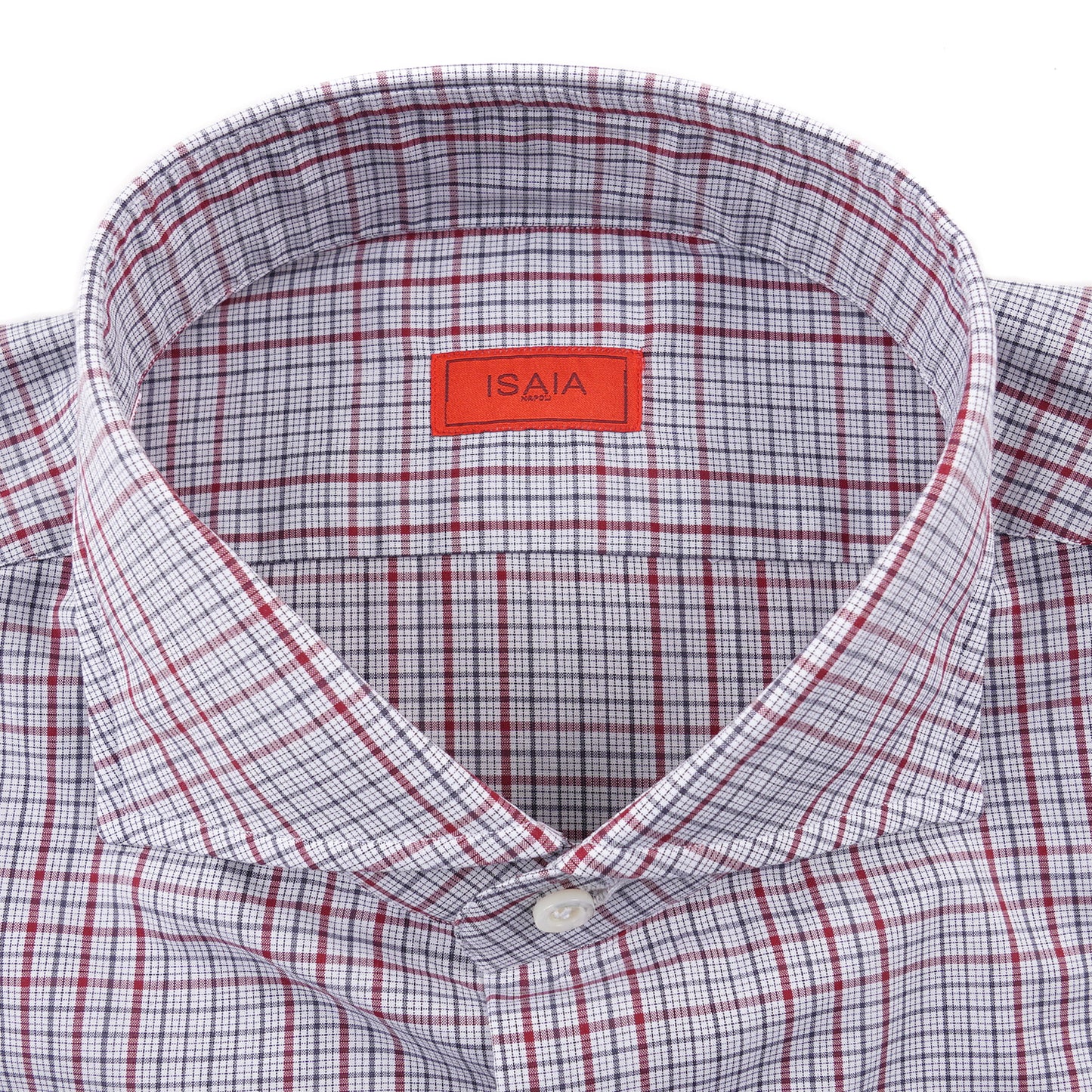 Isaia Slim-Fit Check Cotton Dress Shirt - Top Shelf Apparel