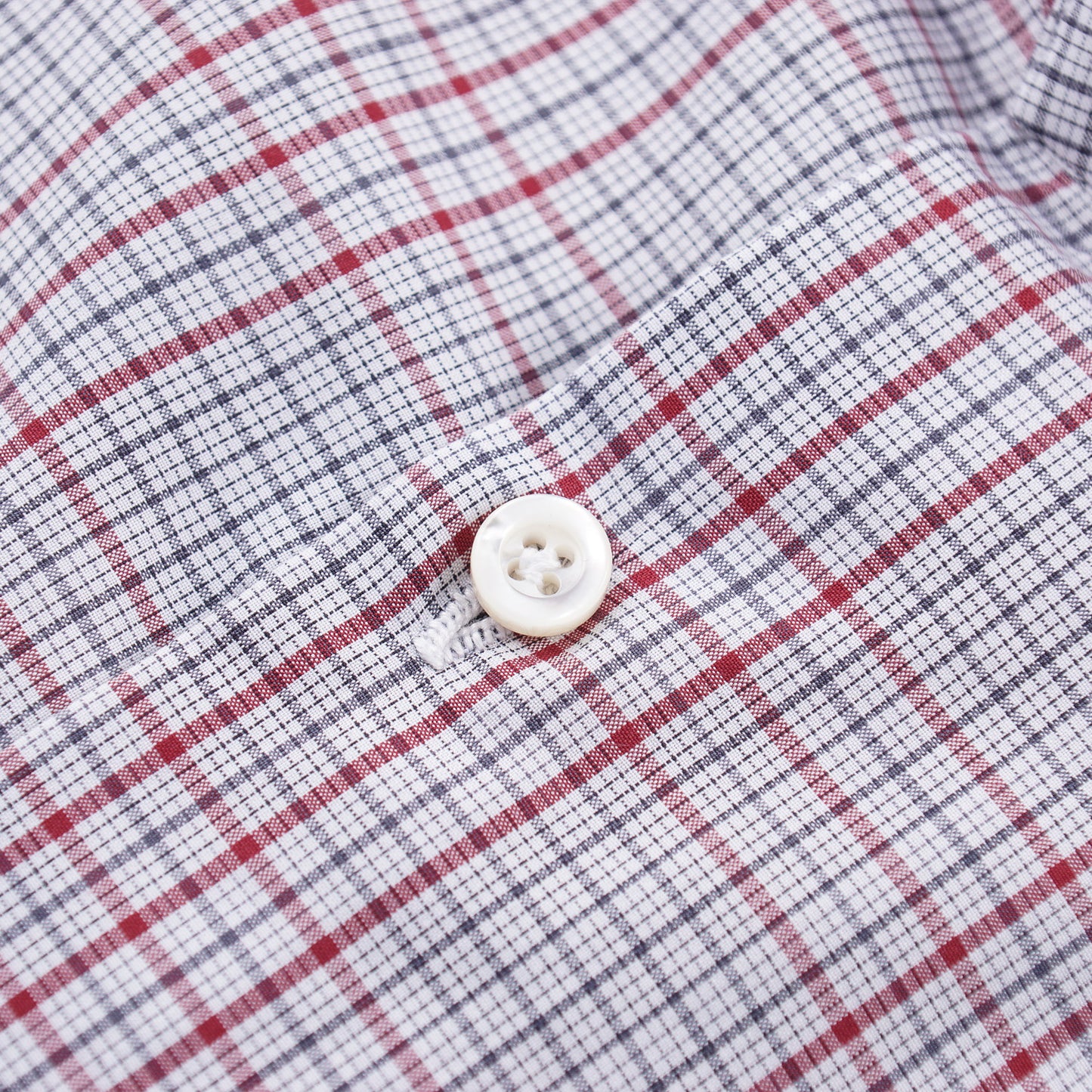 Isaia Slim-Fit Check Cotton Dress Shirt - Top Shelf Apparel