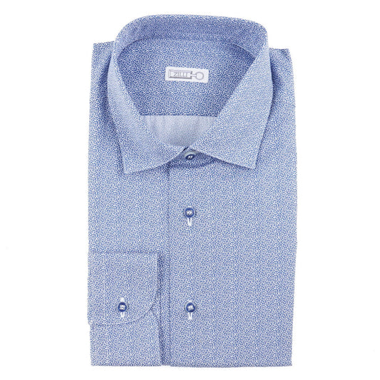Zilli Tailored-Fit Shirt with Geometric Print - Top Shelf Apparel