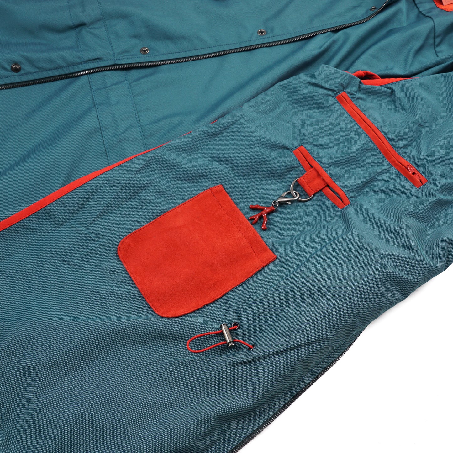 Isaia 'Aqua Canvas' Hooded Parka - Top Shelf Apparel