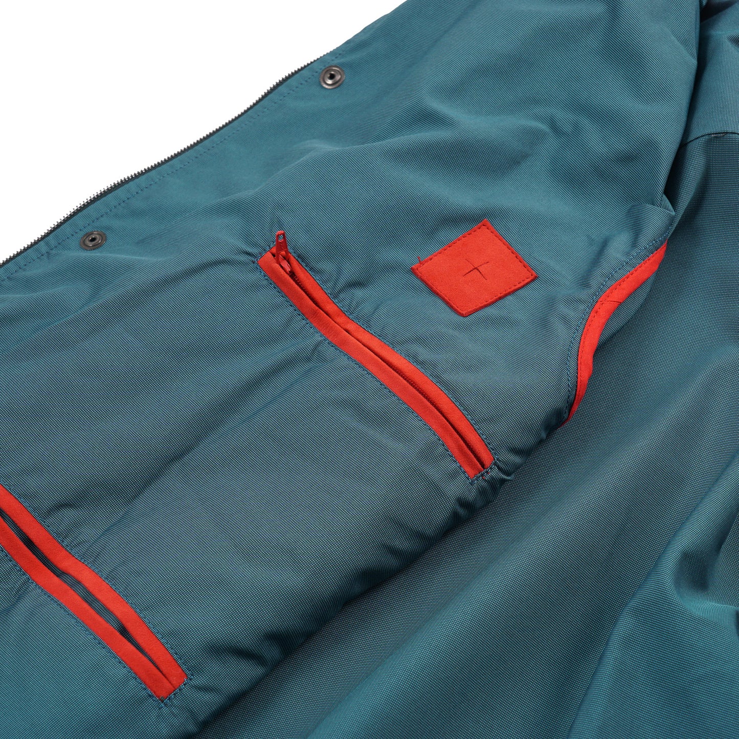Isaia 'Aqua Canvas' Hooded Parka - Top Shelf Apparel