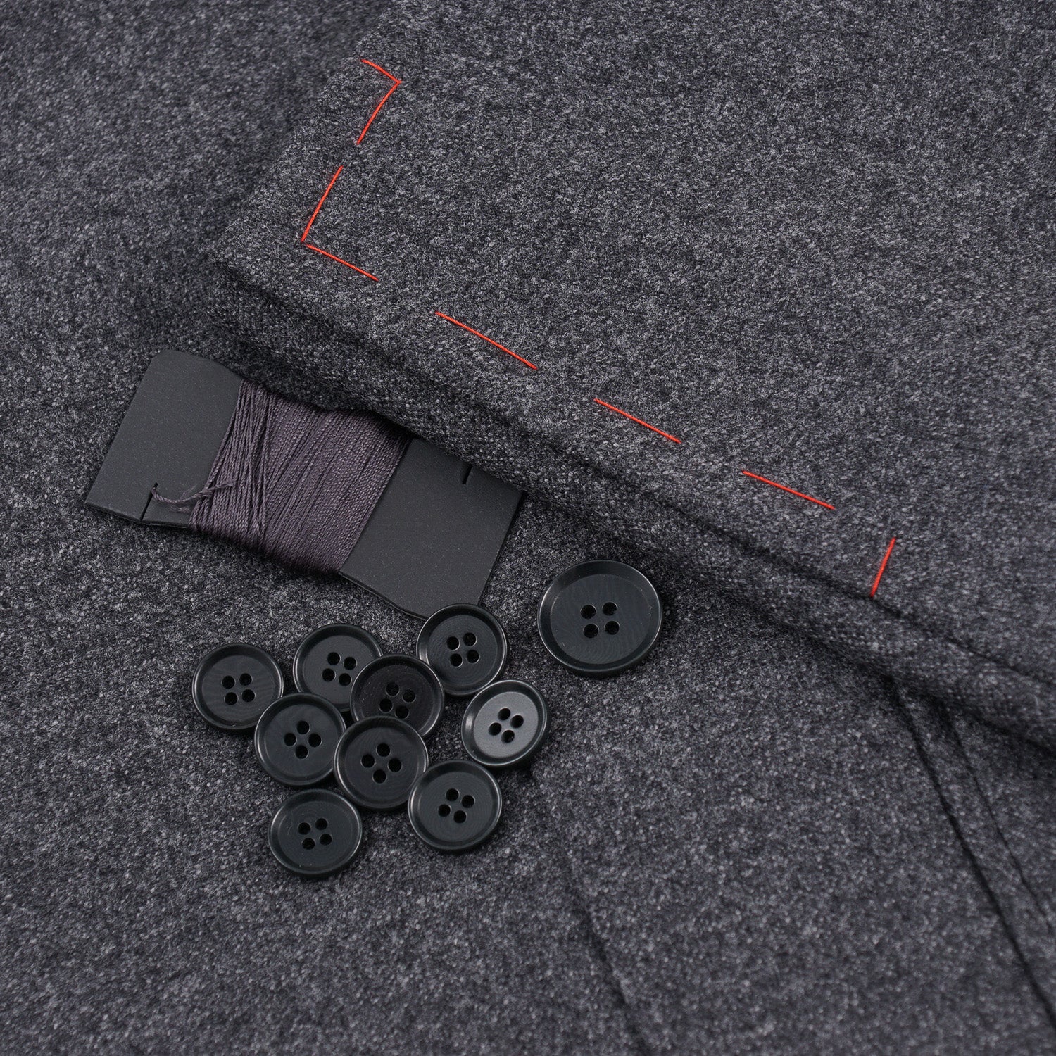 Isaia Soft Micro Boucle Wool Suit - Top Shelf Apparel