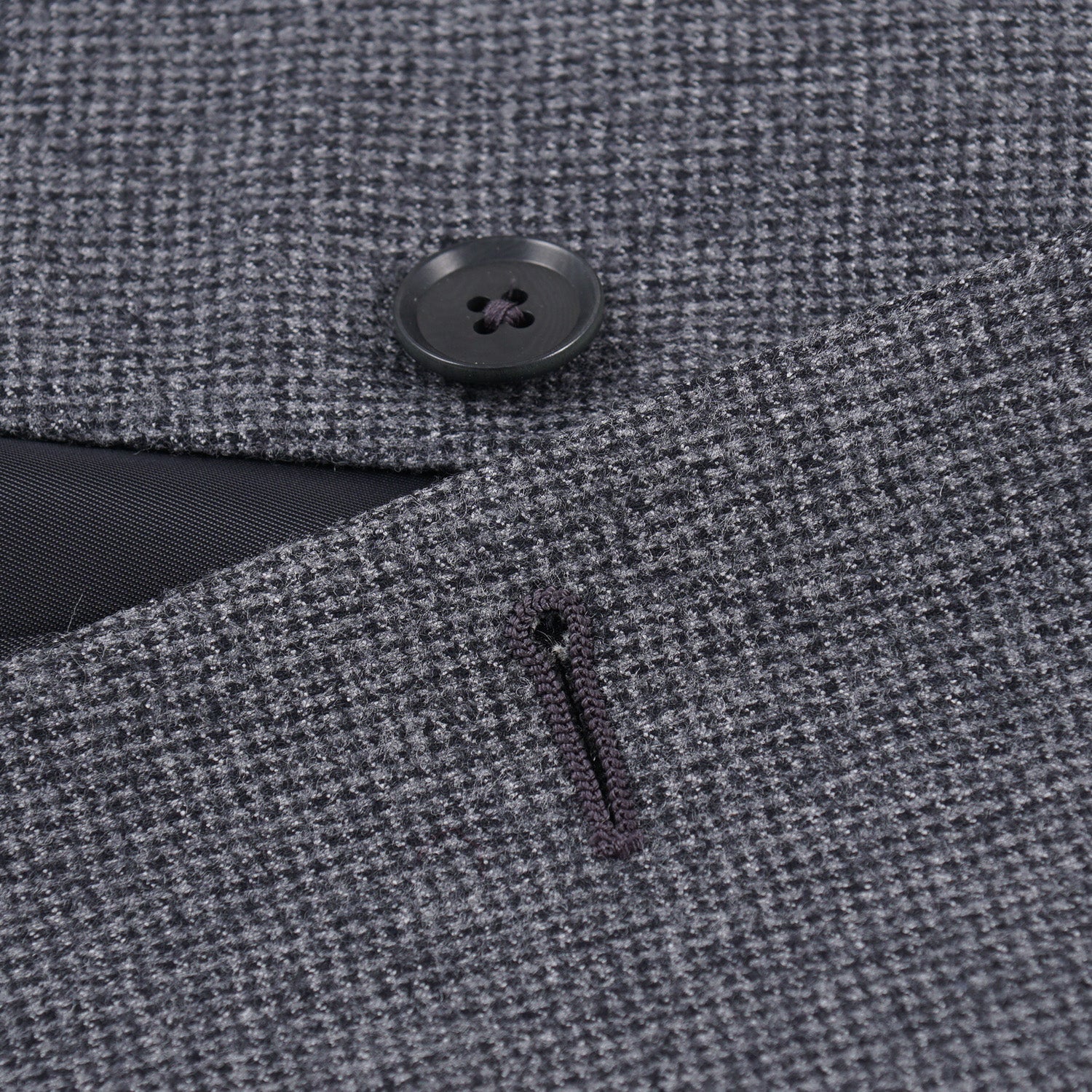 Isaia Mini Houndstooth Wool Suit - Top Shelf Apparel