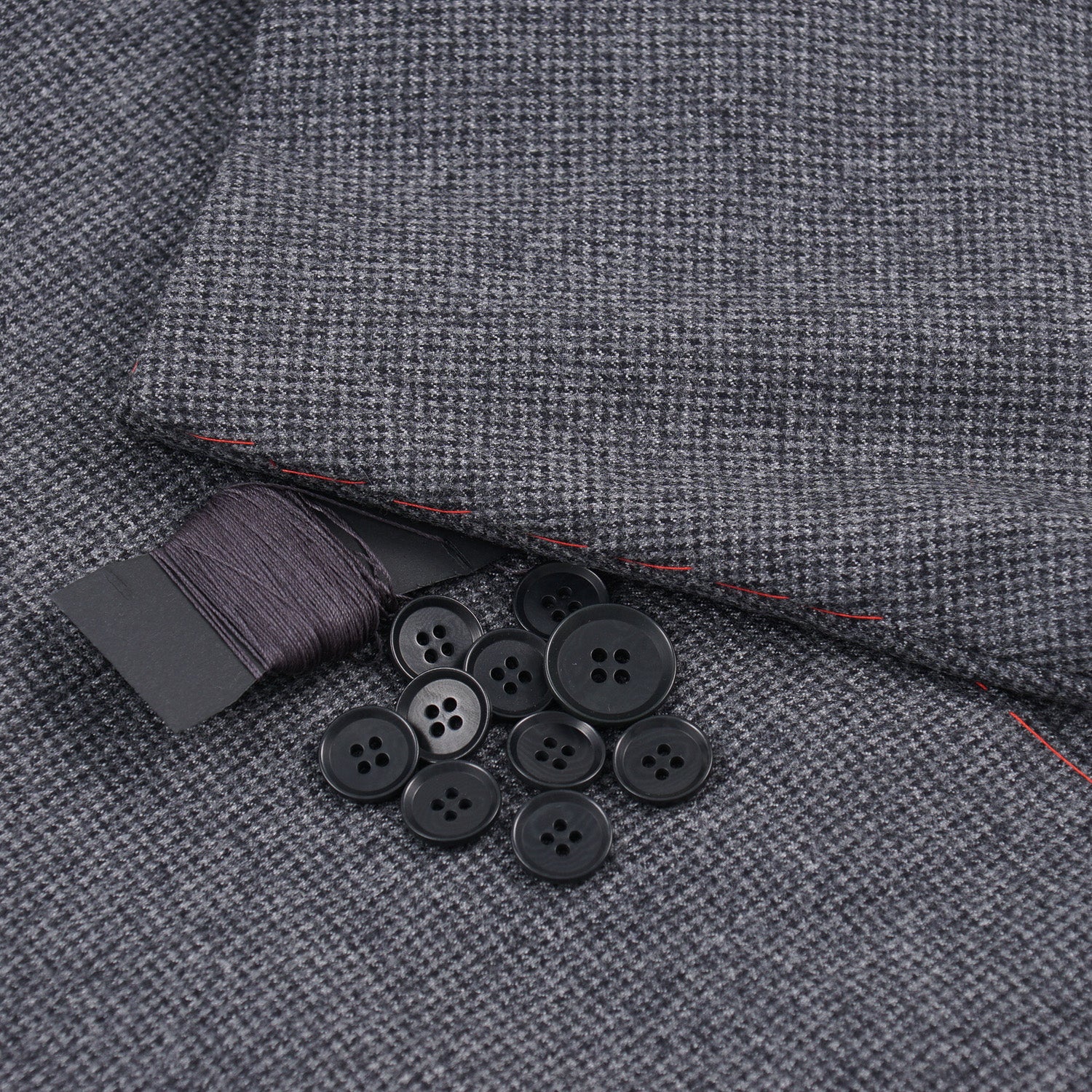 Isaia Mini Houndstooth Wool Suit - Top Shelf Apparel
