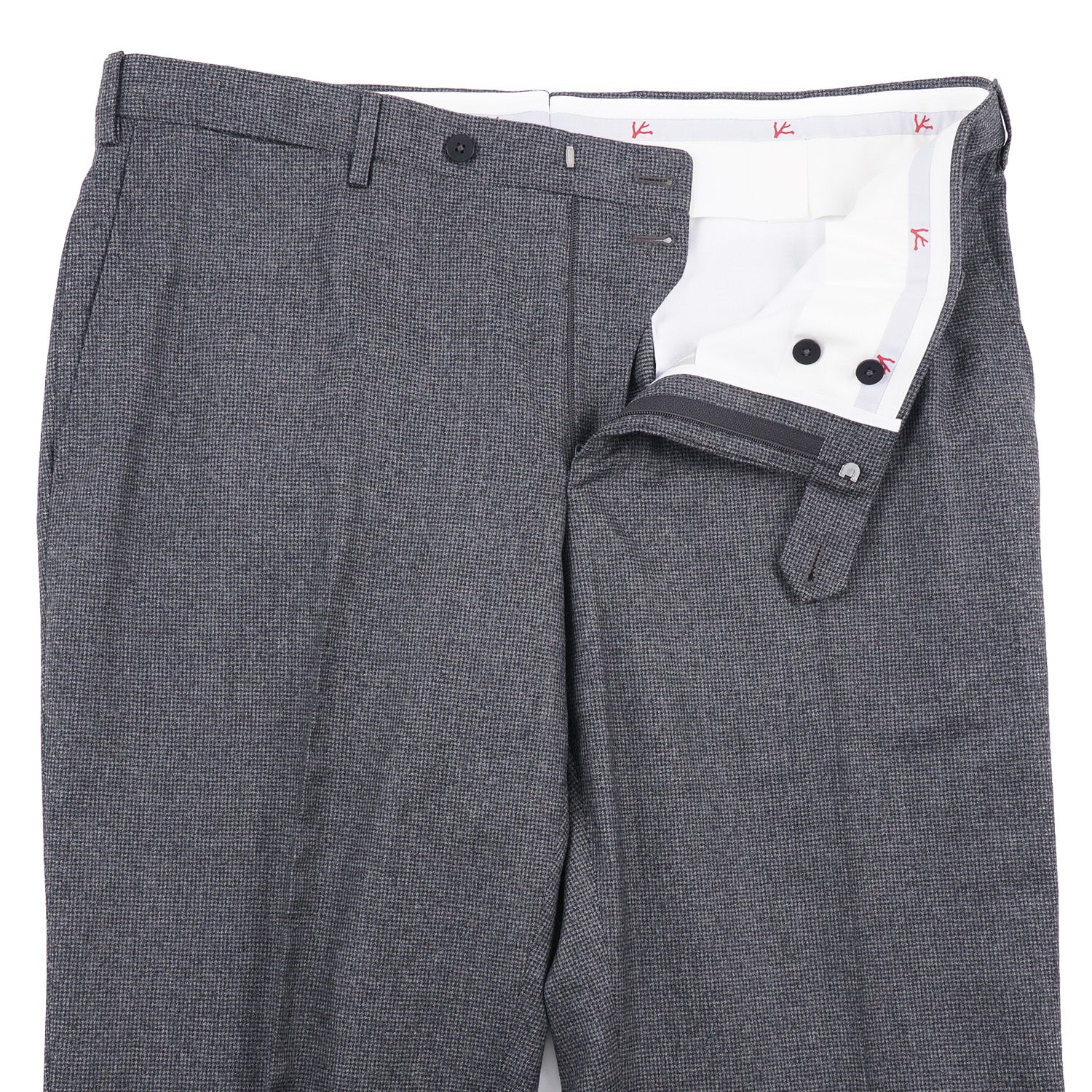 Isaia Mini Houndstooth Wool Suit - Top Shelf Apparel