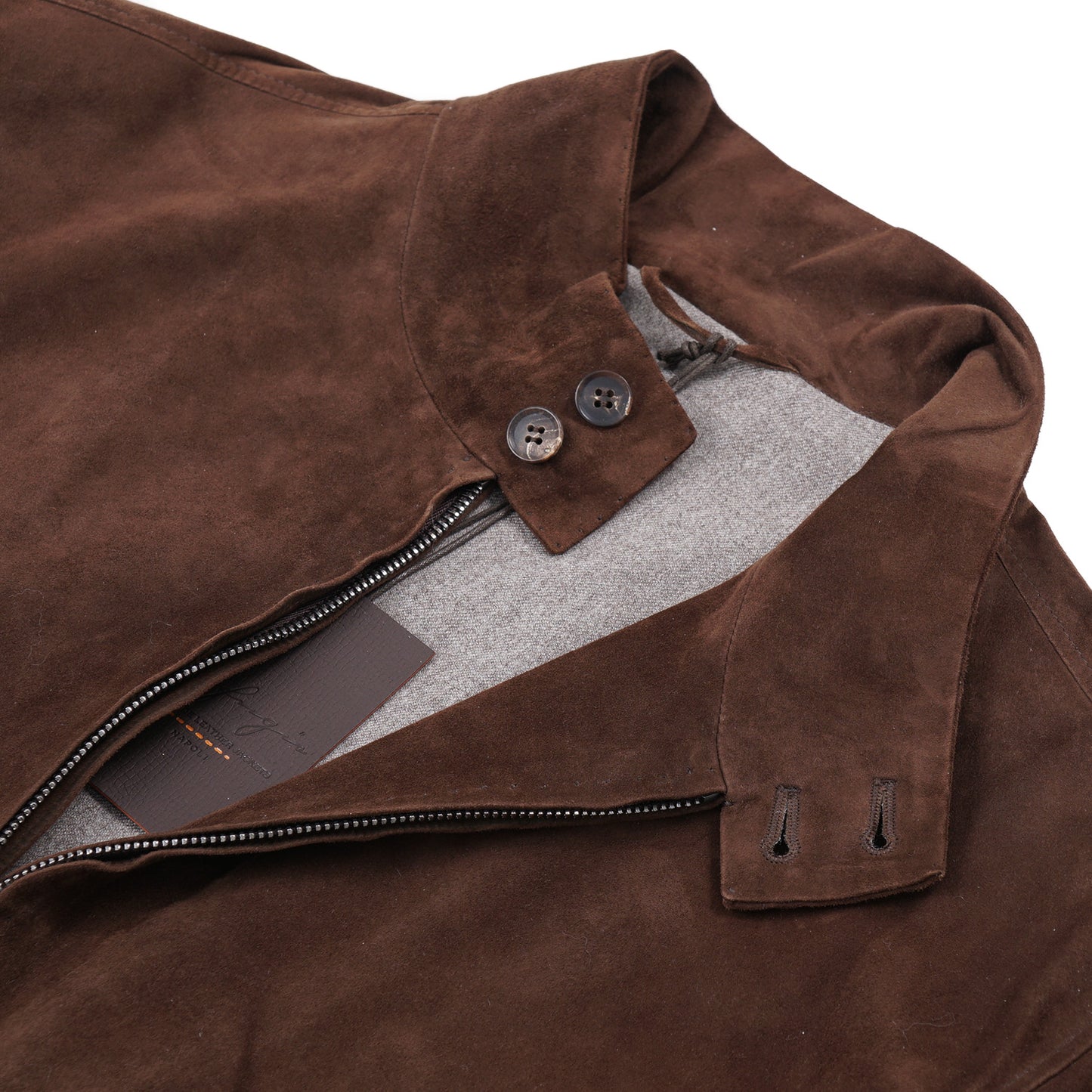 Rifugio Wool-Lined Suede Bomber Jacket - Top Shelf Apparel