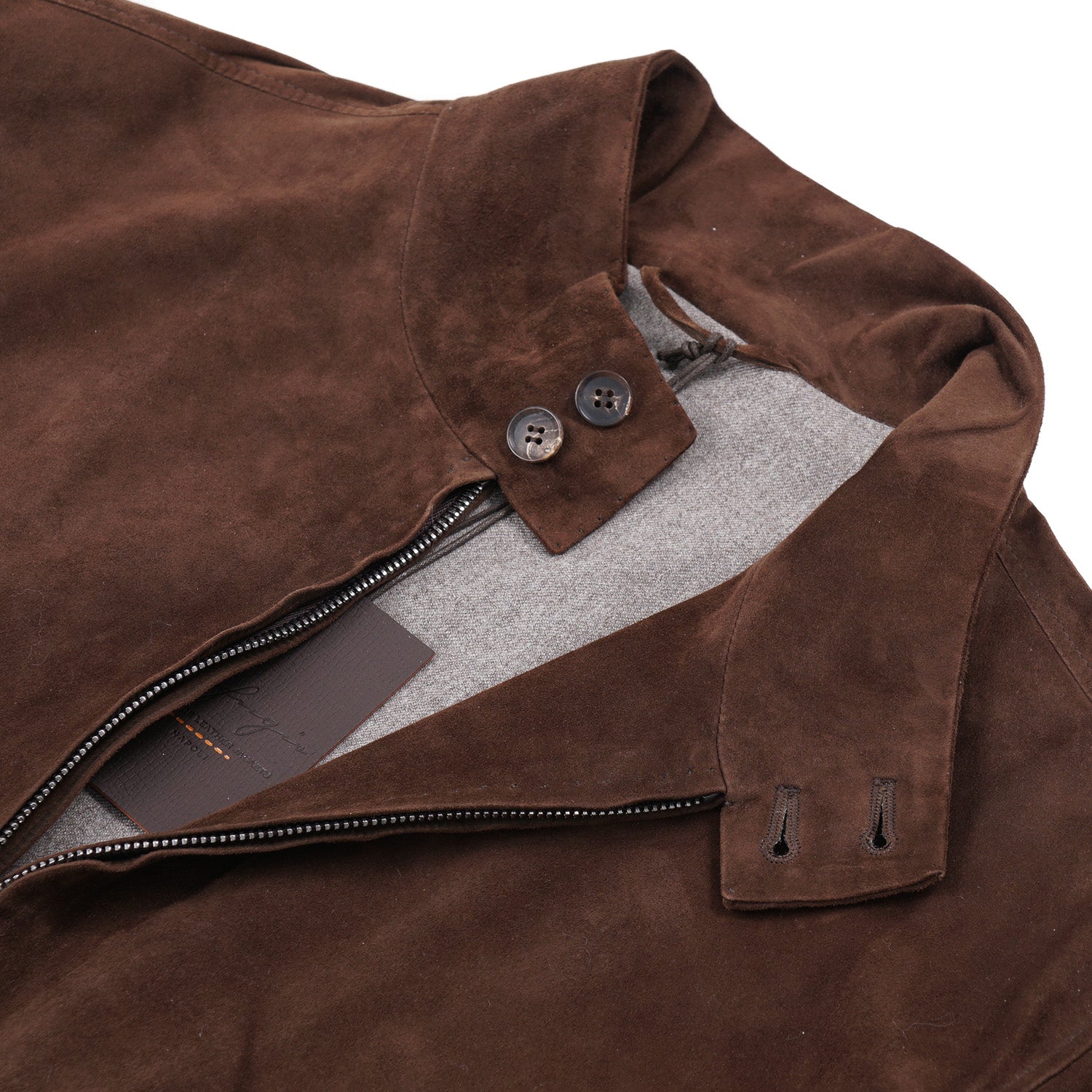 Rifugio Wool-Lined Suede Bomber Jacket - Top Shelf Apparel