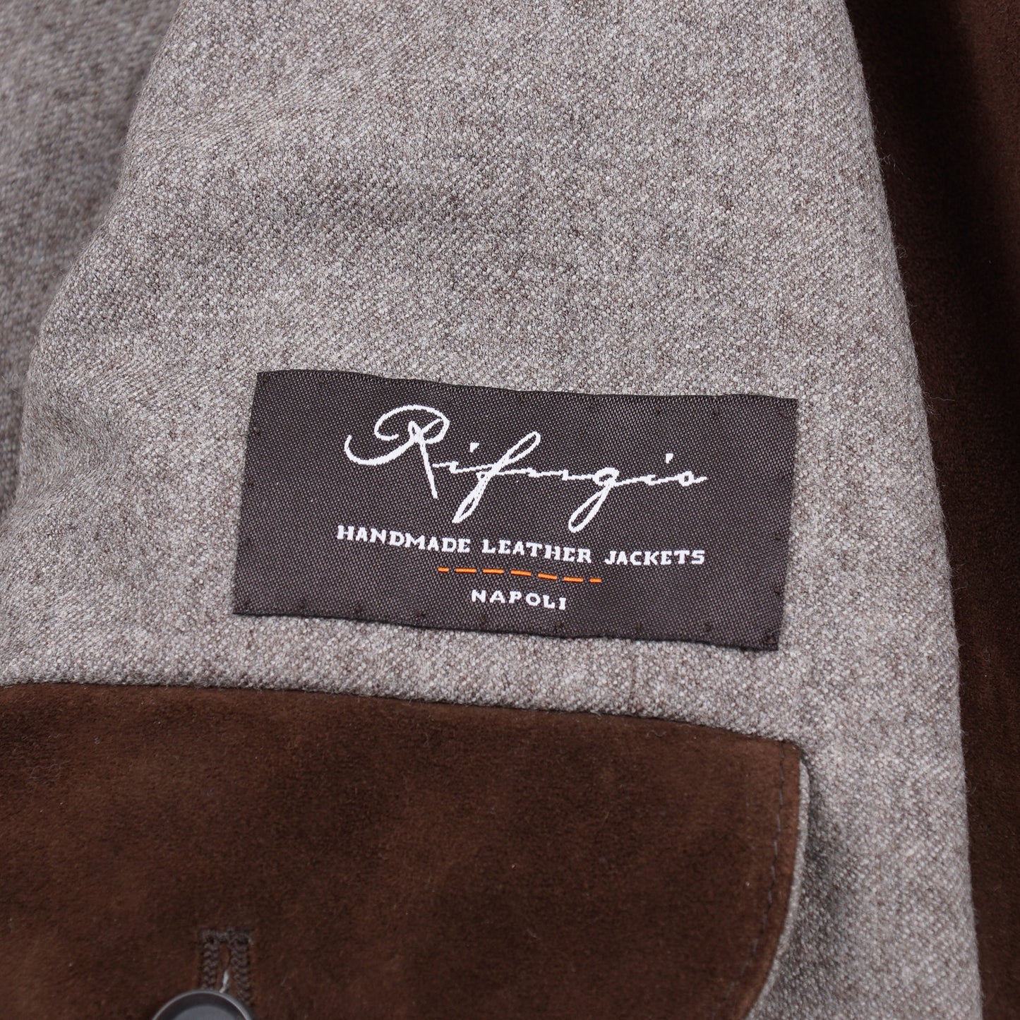 Rifugio Wool-Lined Suede Bomber Jacket - Top Shelf Apparel