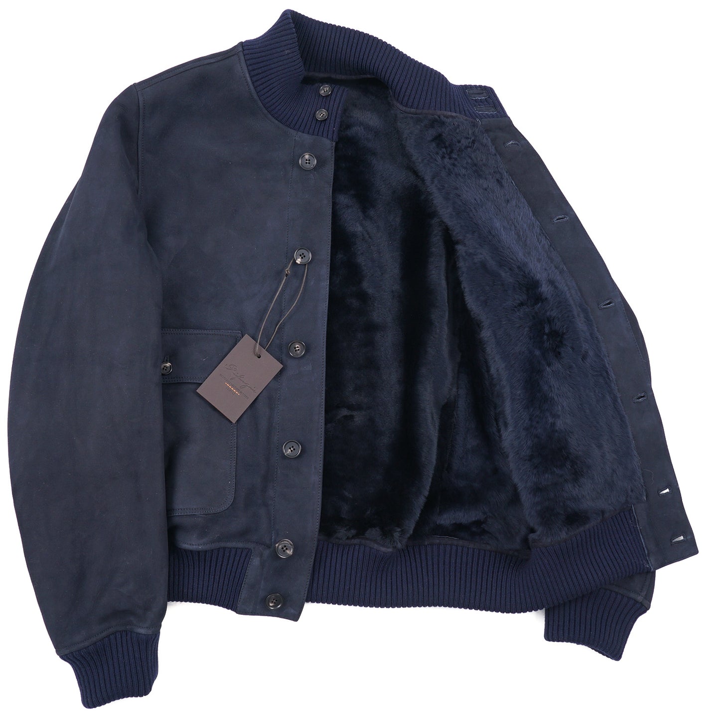 Rifugio Shearling Leather Bomber Jacket - Top Shelf Apparel