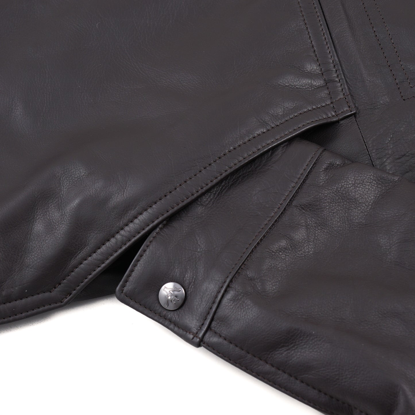 Isaia Leather Jacket with Fur Collar - Top Shelf Apparel