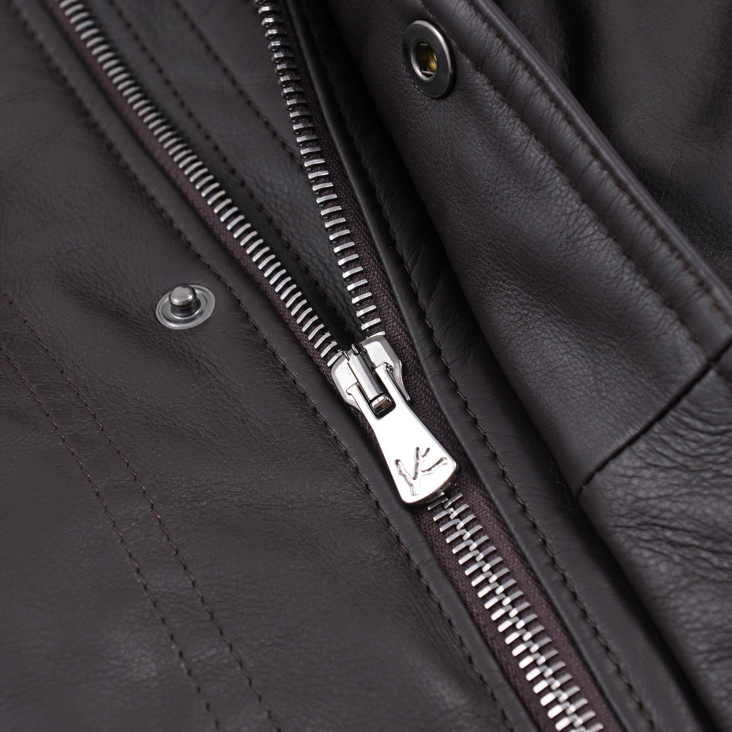 Isaia Leather Jacket with Fur Collar - Top Shelf Apparel