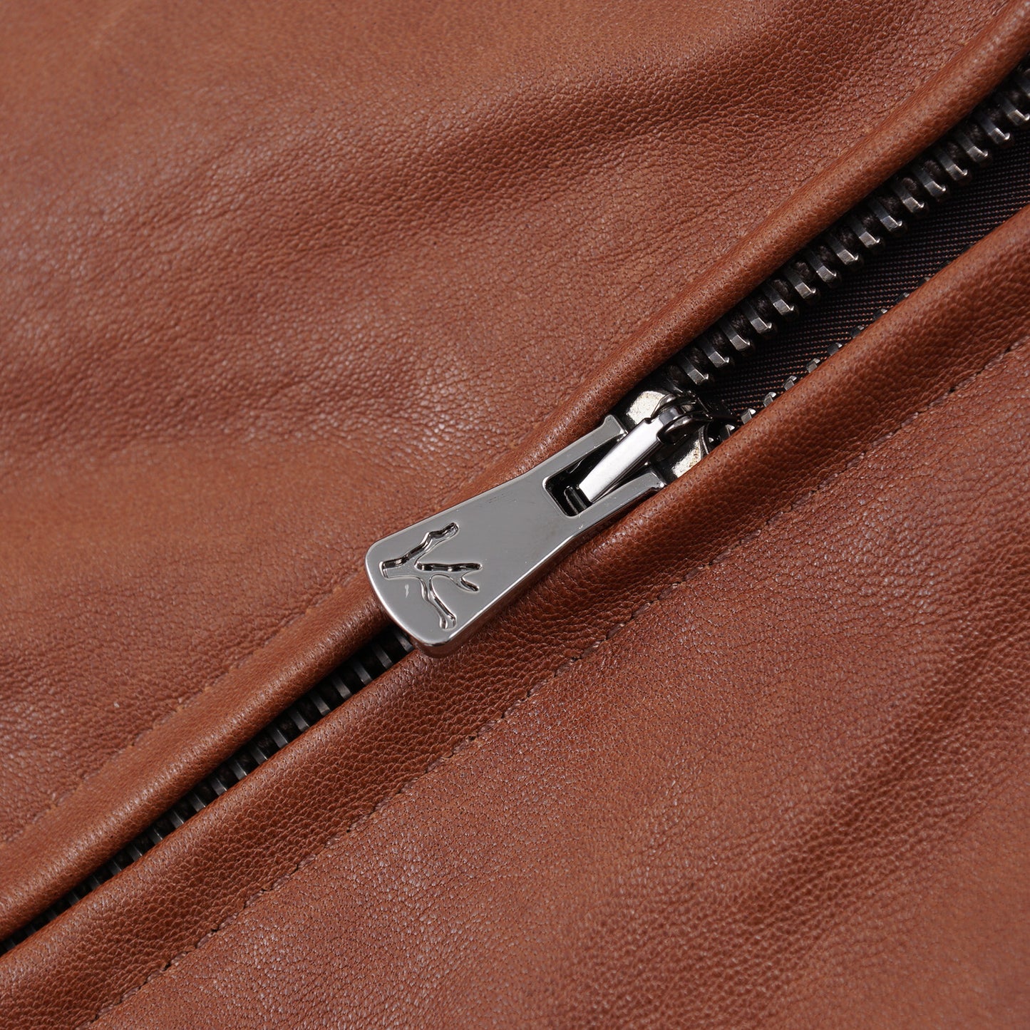 Isaia Lambskin Leather Bomber Jacket - Top Shelf Apparel