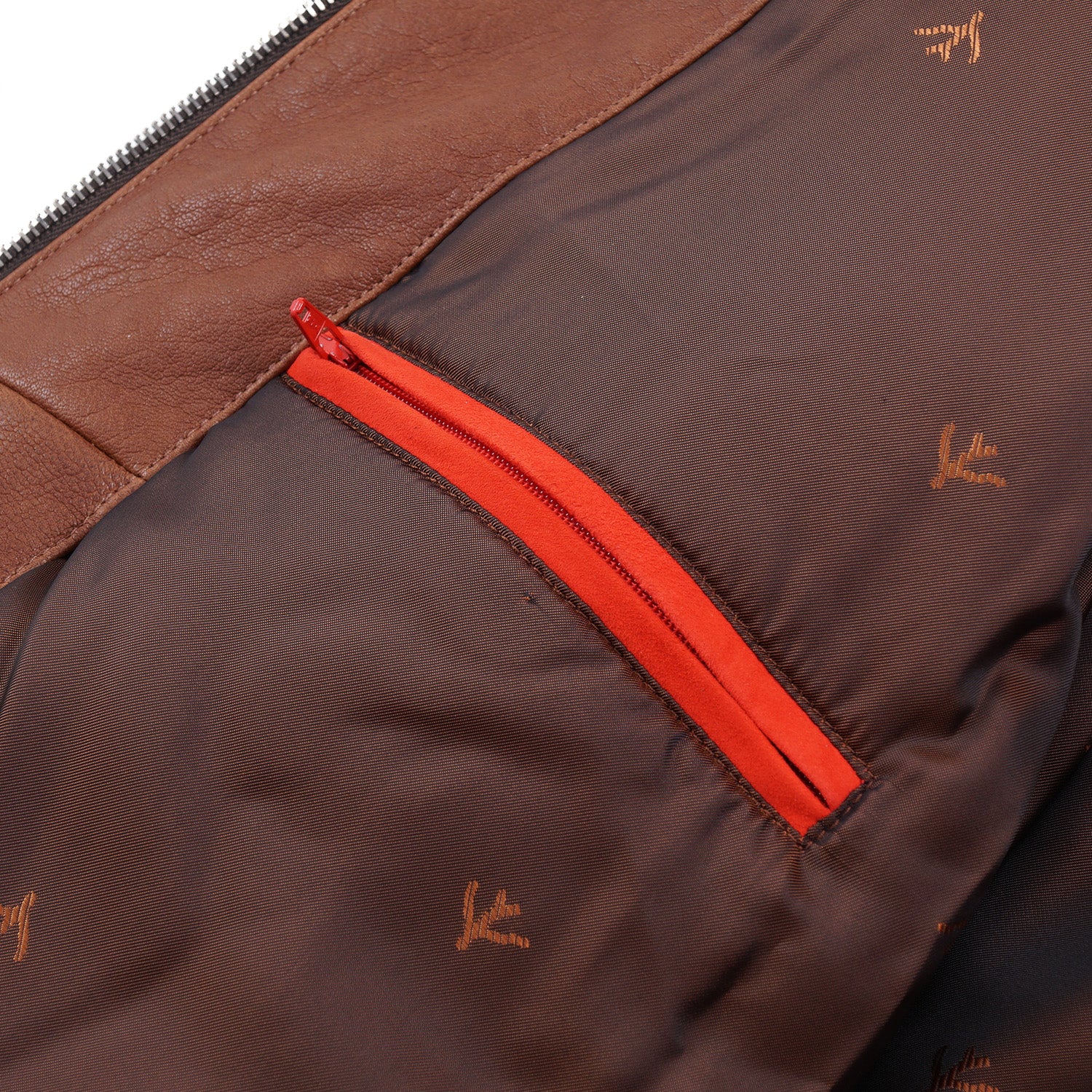 Isaia Lambskin Leather Bomber Jacket - Top Shelf Apparel