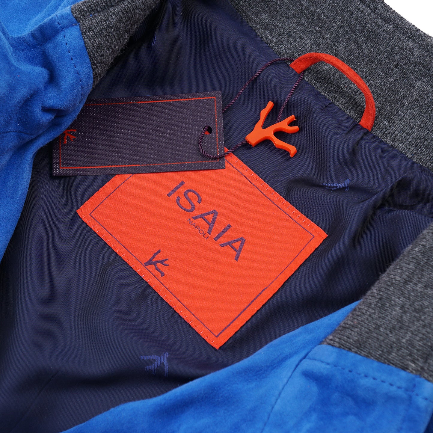 Isaia Lambskin Suede Bomber Jacket - Top Shelf Apparel