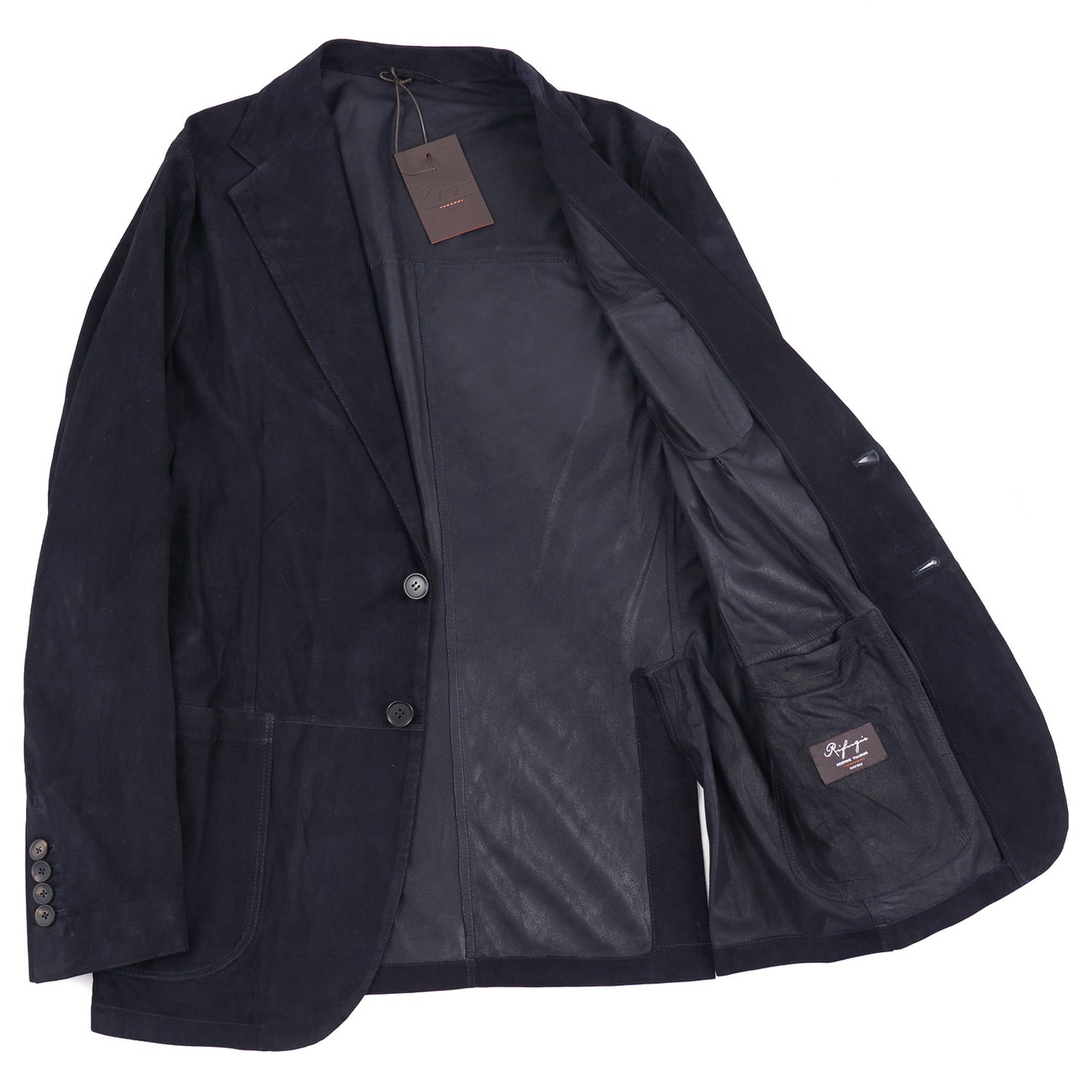 Rifugio Unlined Lambskin Suede Blazer - Top Shelf Apparel