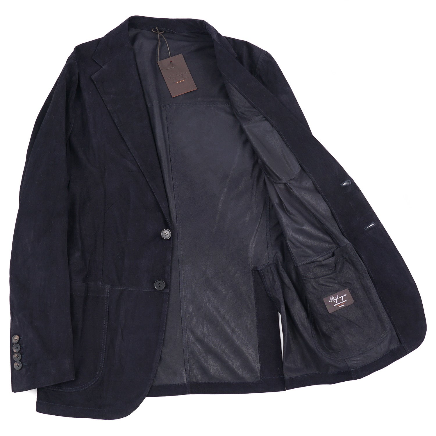 Rifugio Unlined Lambskin Suede Blazer - Top Shelf Apparel