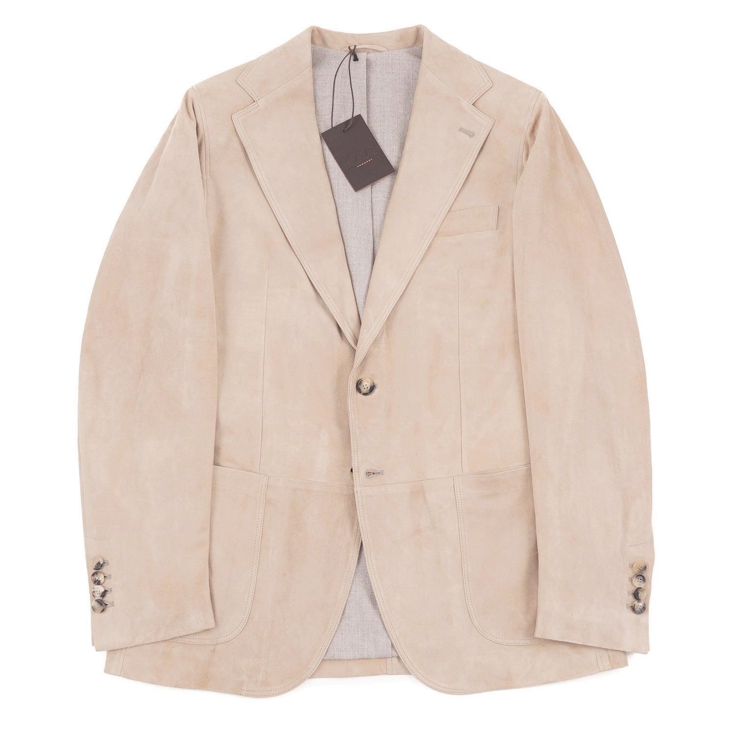 Rifugio Lambskin Suede Leather Blazer - Top Shelf Apparel