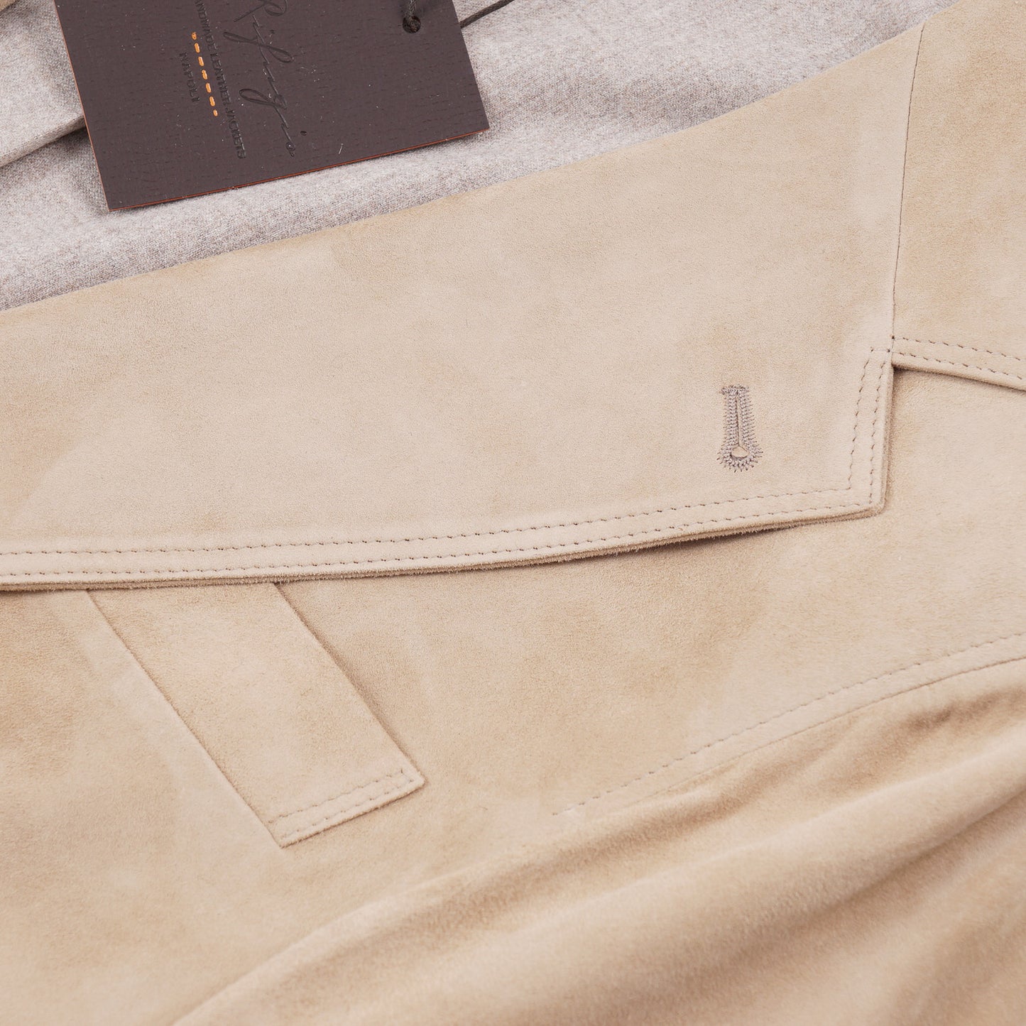 Rifugio Lambskin Suede Leather Blazer - Top Shelf Apparel