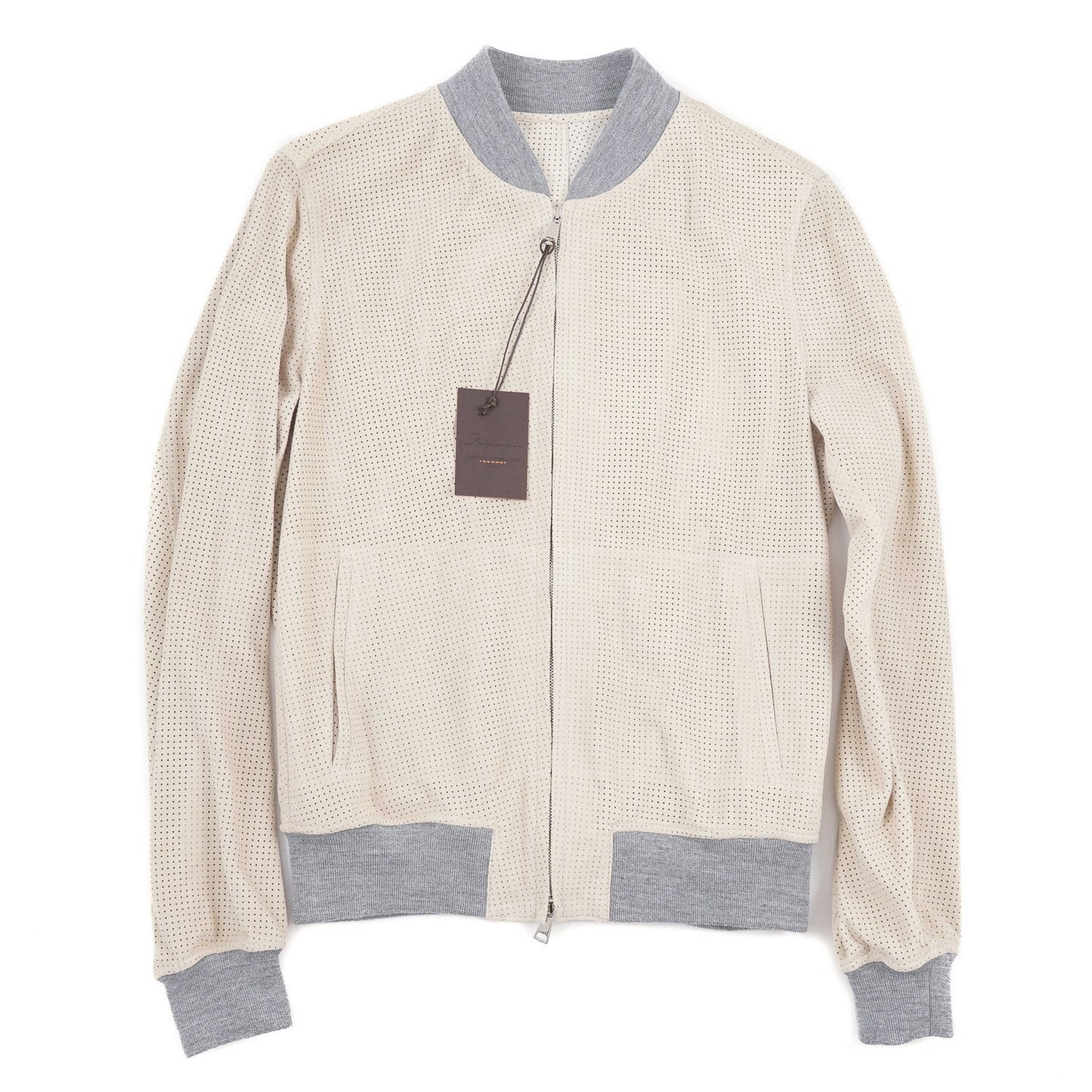 Rifugio Perforated Suede Bomber Jacket - Top Shelf Apparel