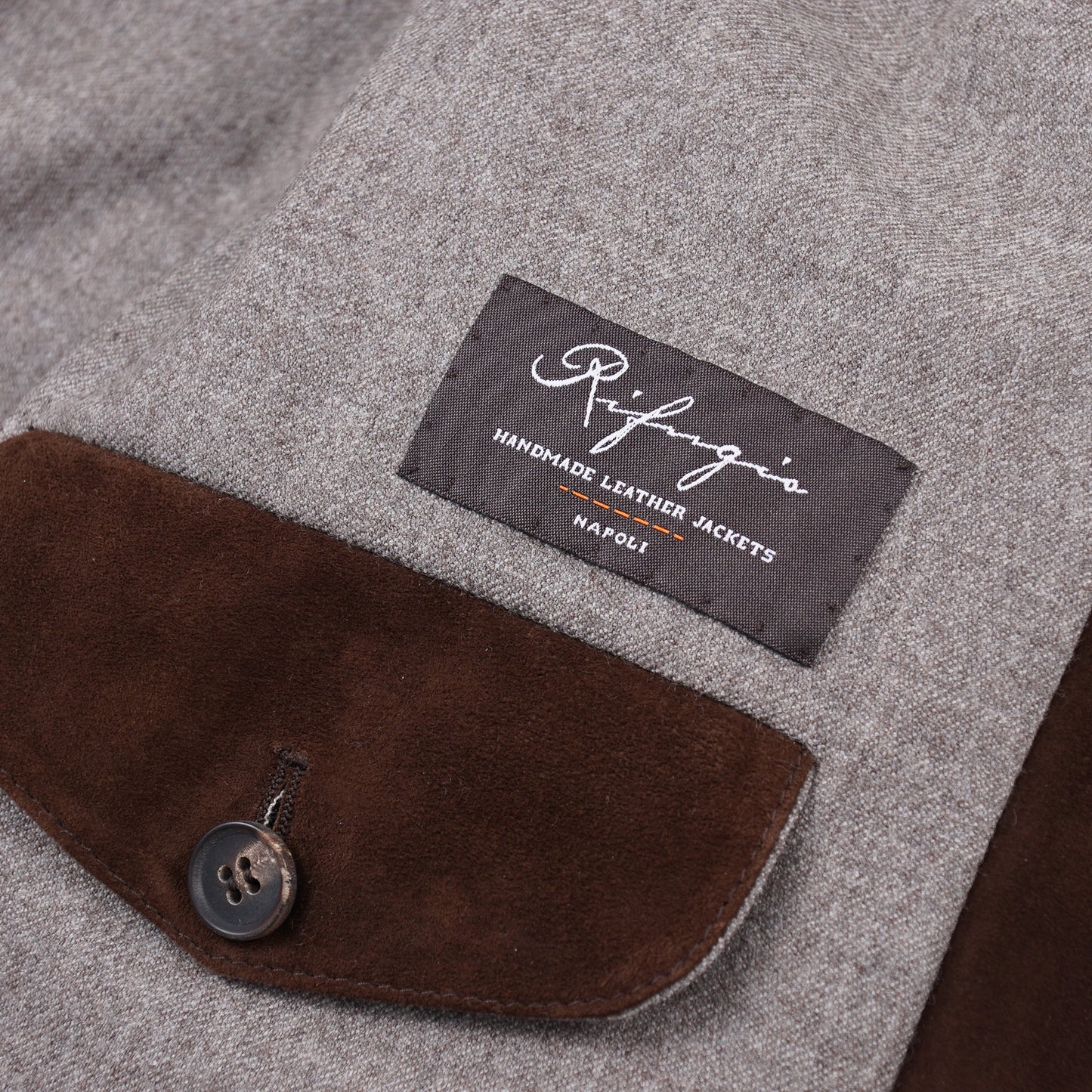 Rifugio Wool-Lined Suede Aviator Jacket - Top Shelf Apparel
