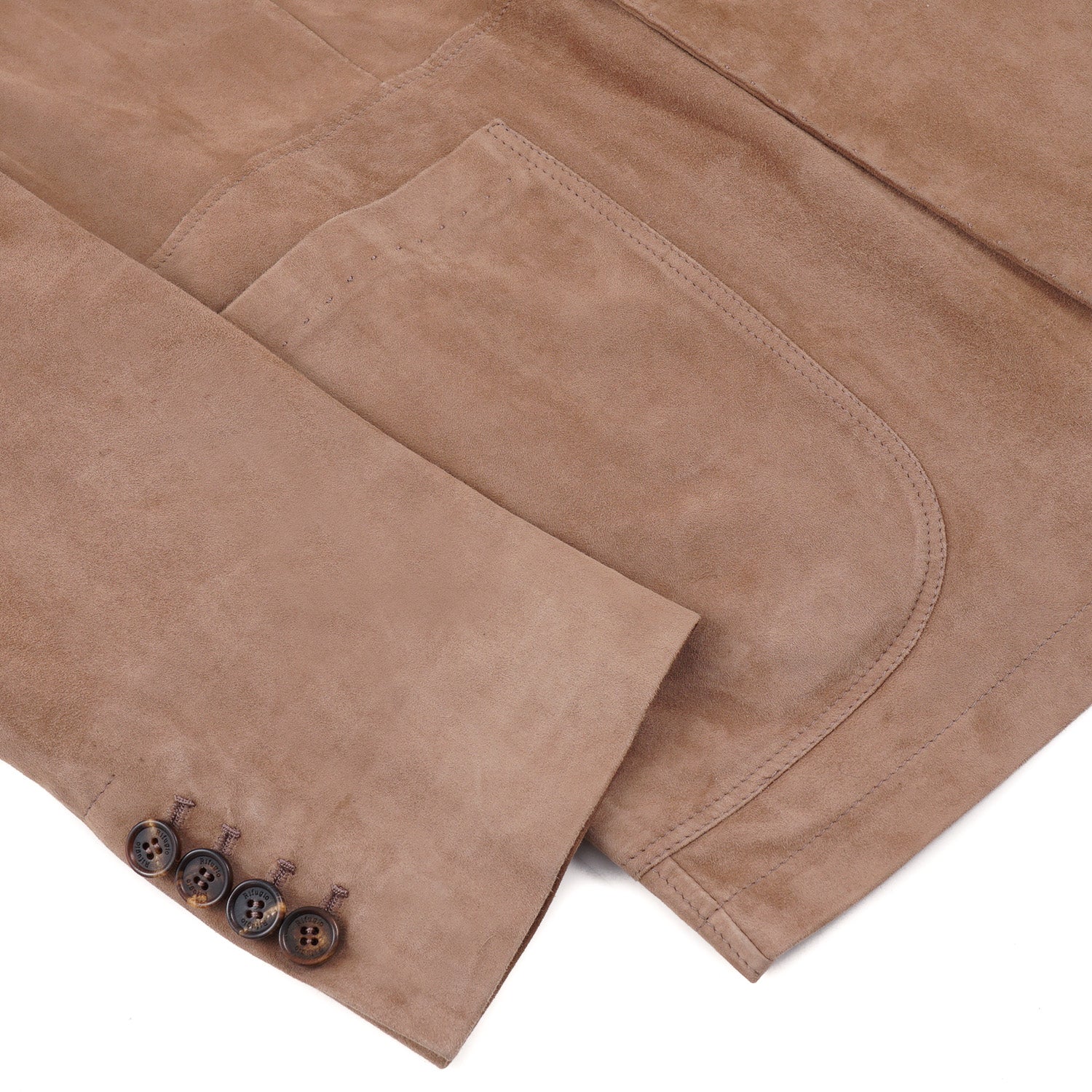 Rifugio Unlined Lambskin Suede Blazer - Top Shelf Apparel