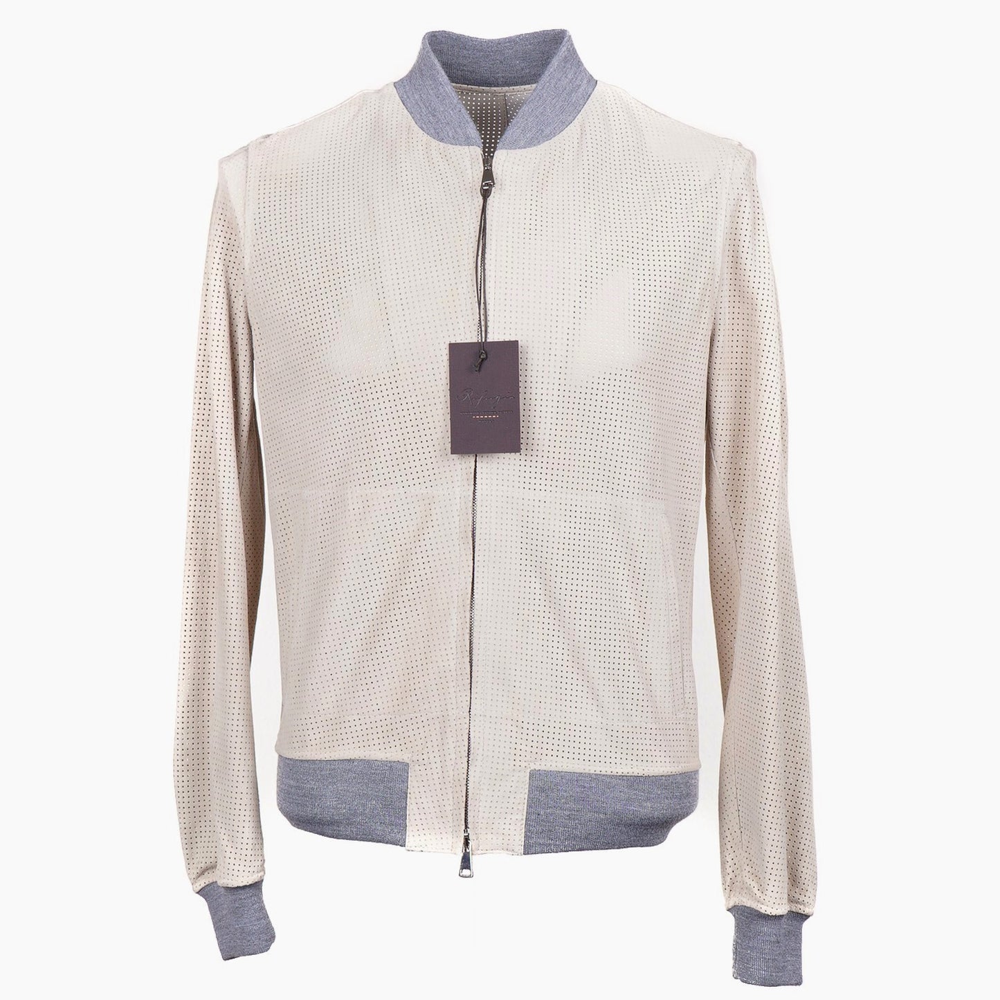 Rifugio Perforated Suede Bomber Jacket - Top Shelf Apparel