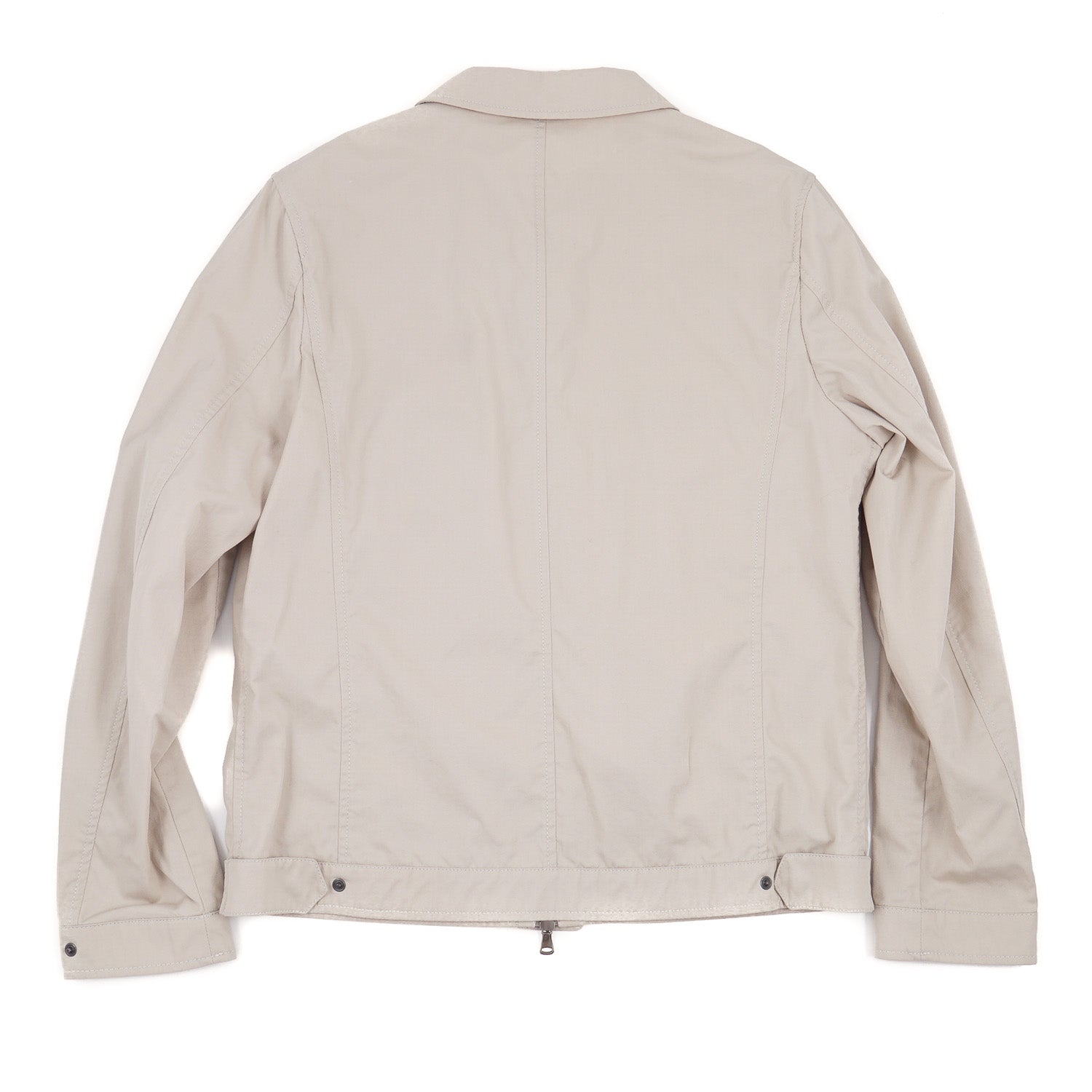 Borrelli Twill Cotton Flight Jacket - Top Shelf Apparel