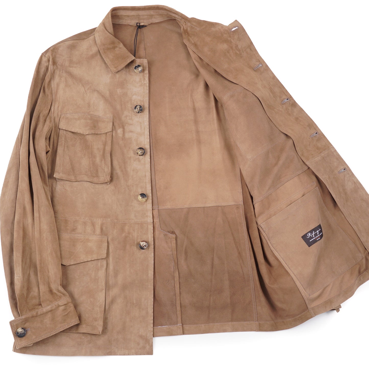 Rifugio Unlined Nappa Suede Field Jacket - Top Shelf Apparel