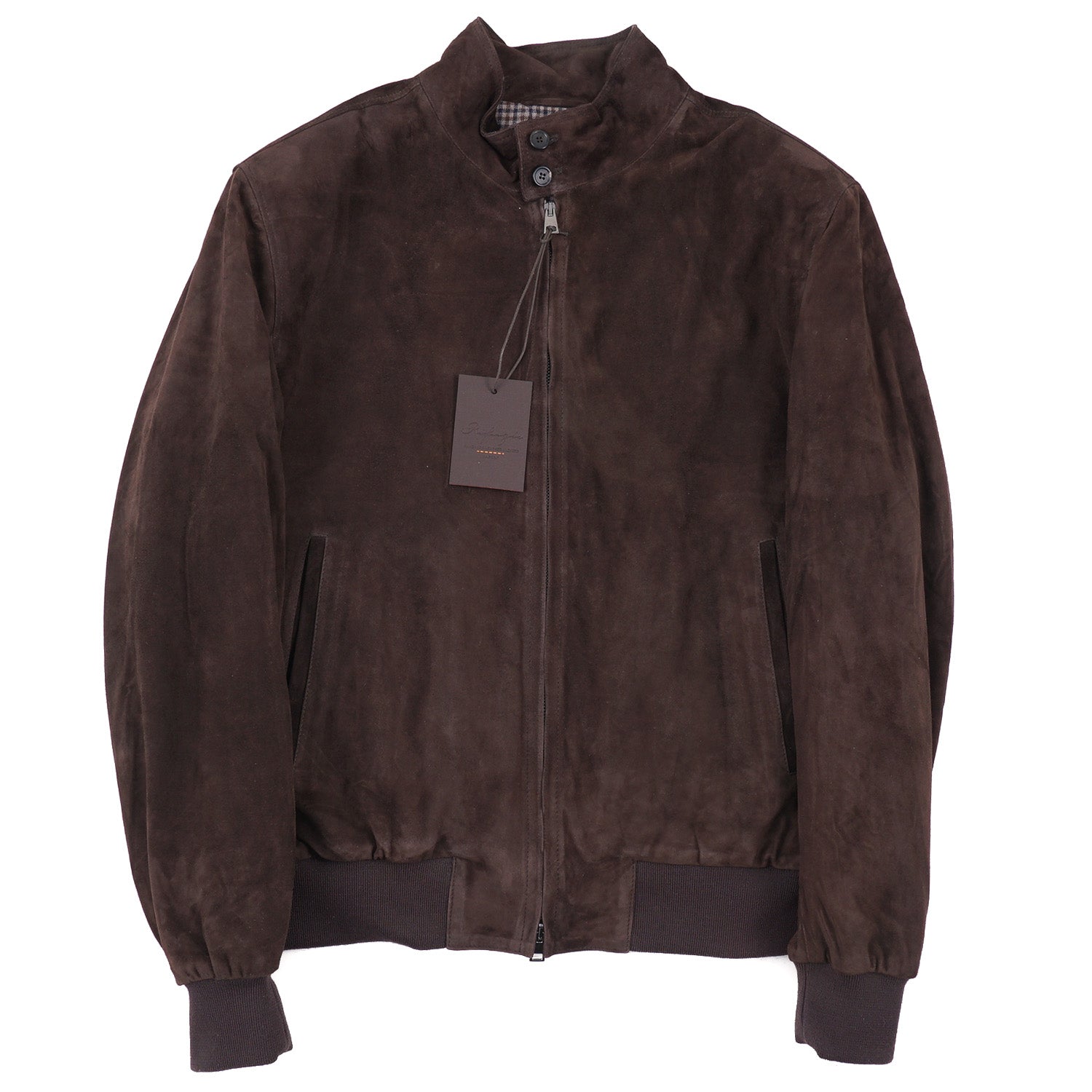 Rifugio Wool-Lined Suede Bomber Jacket - Top Shelf Apparel