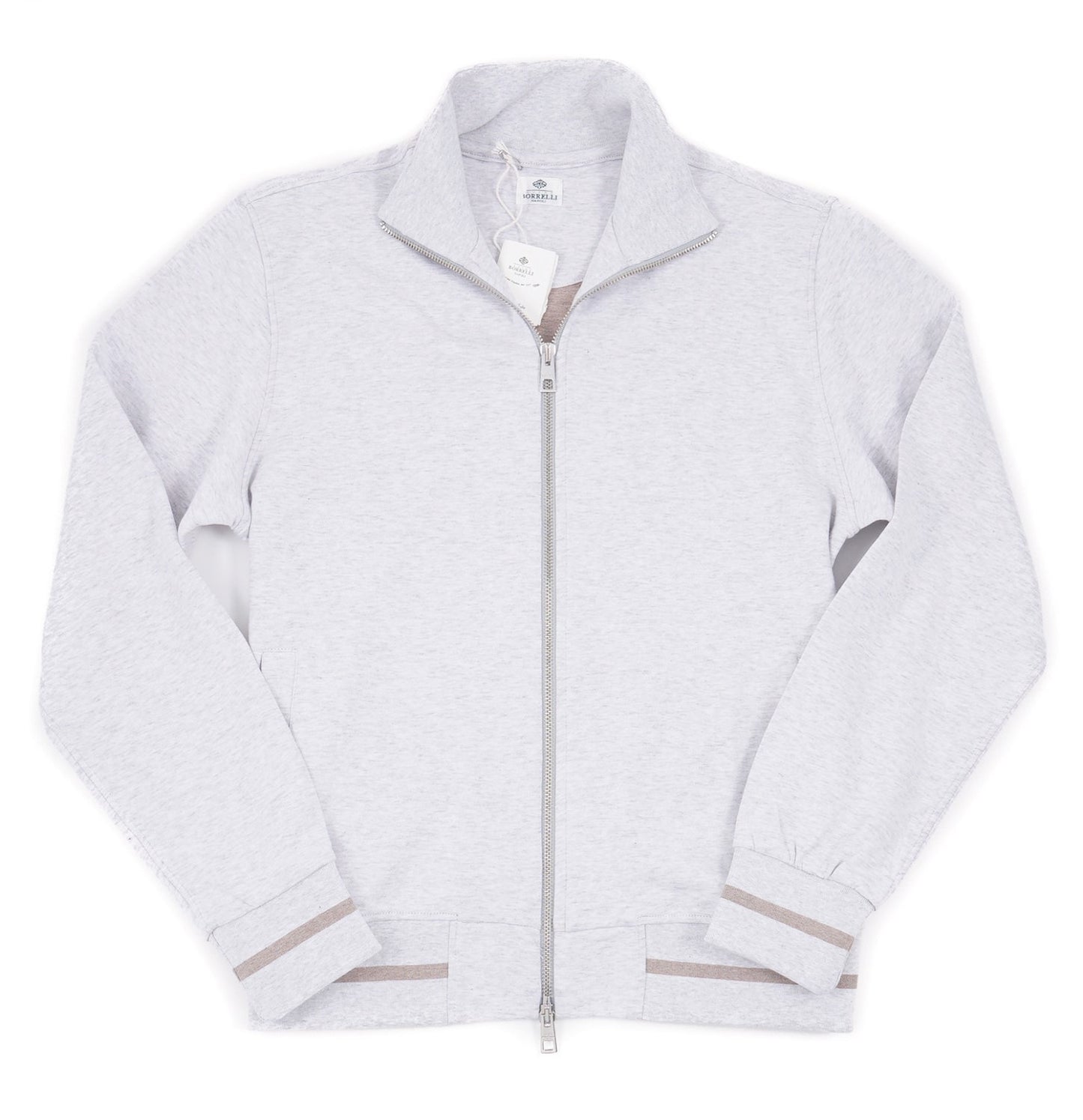Borrelli Jersey Cotton Athletic Jacket - Top Shelf Apparel