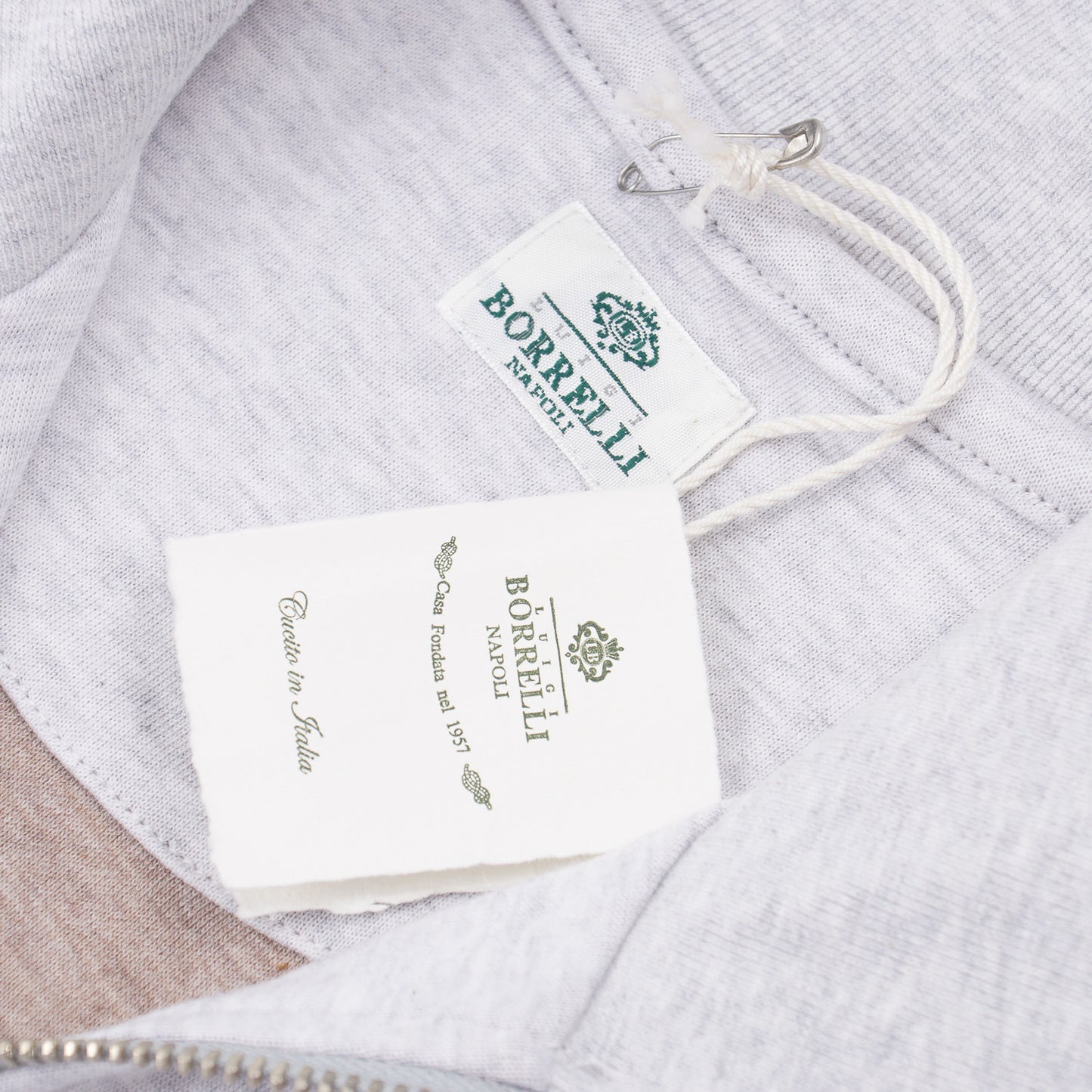 Borrelli Jersey Cotton Athletic Jacket - Top Shelf Apparel