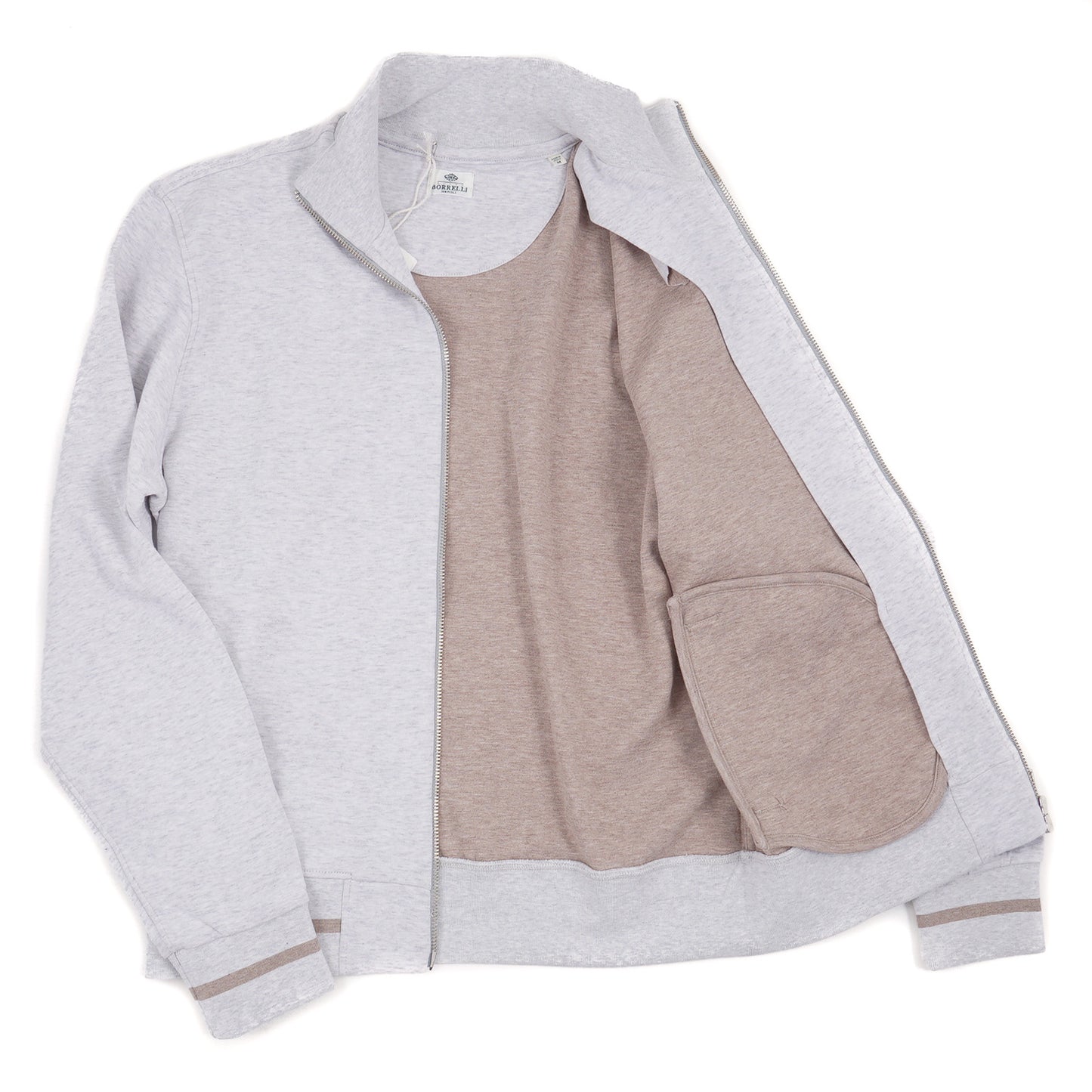 Borrelli Jersey Cotton Athletic Jacket - Top Shelf Apparel