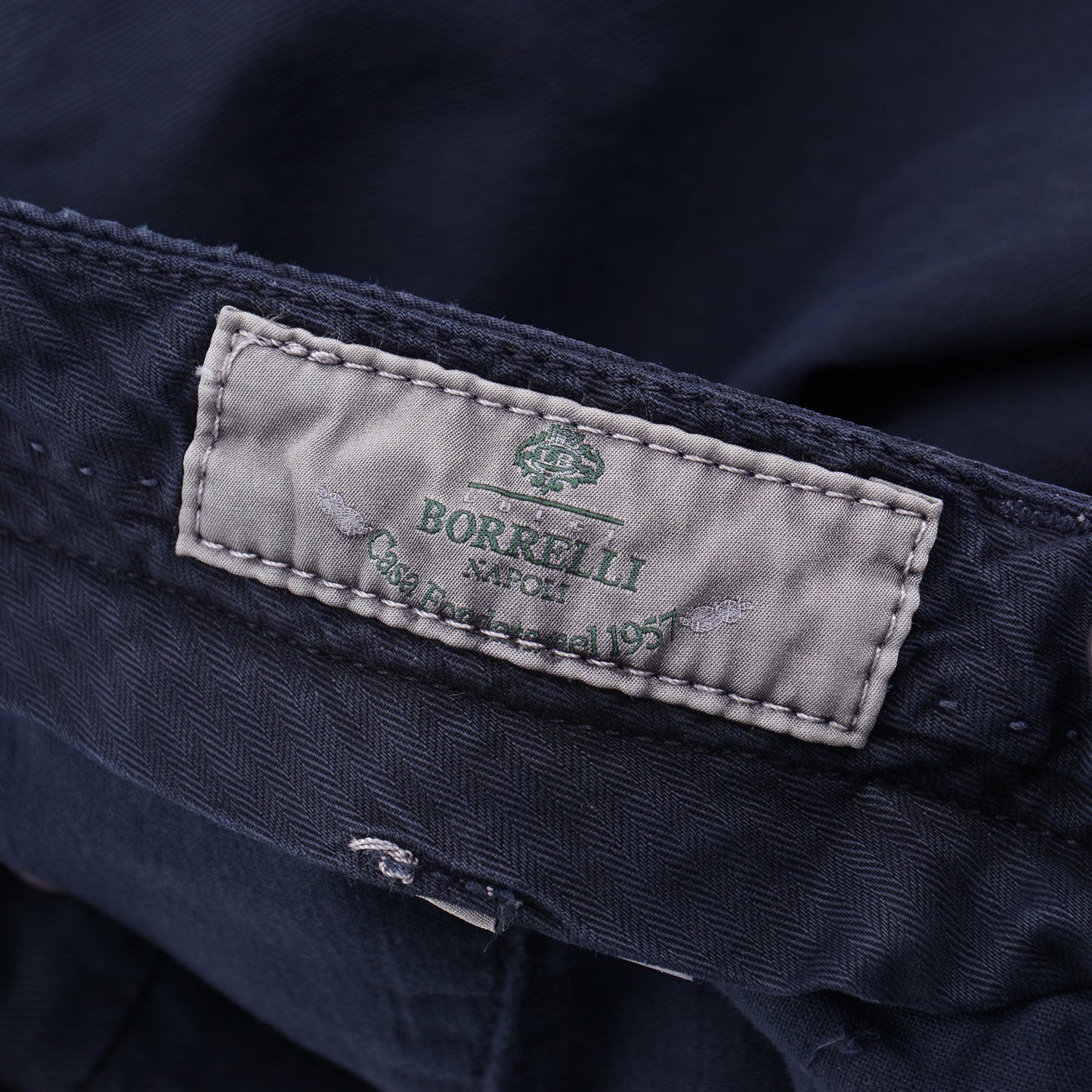 Luigi Borrelli Slim-Fit Cotton Pants - Top Shelf Apparel