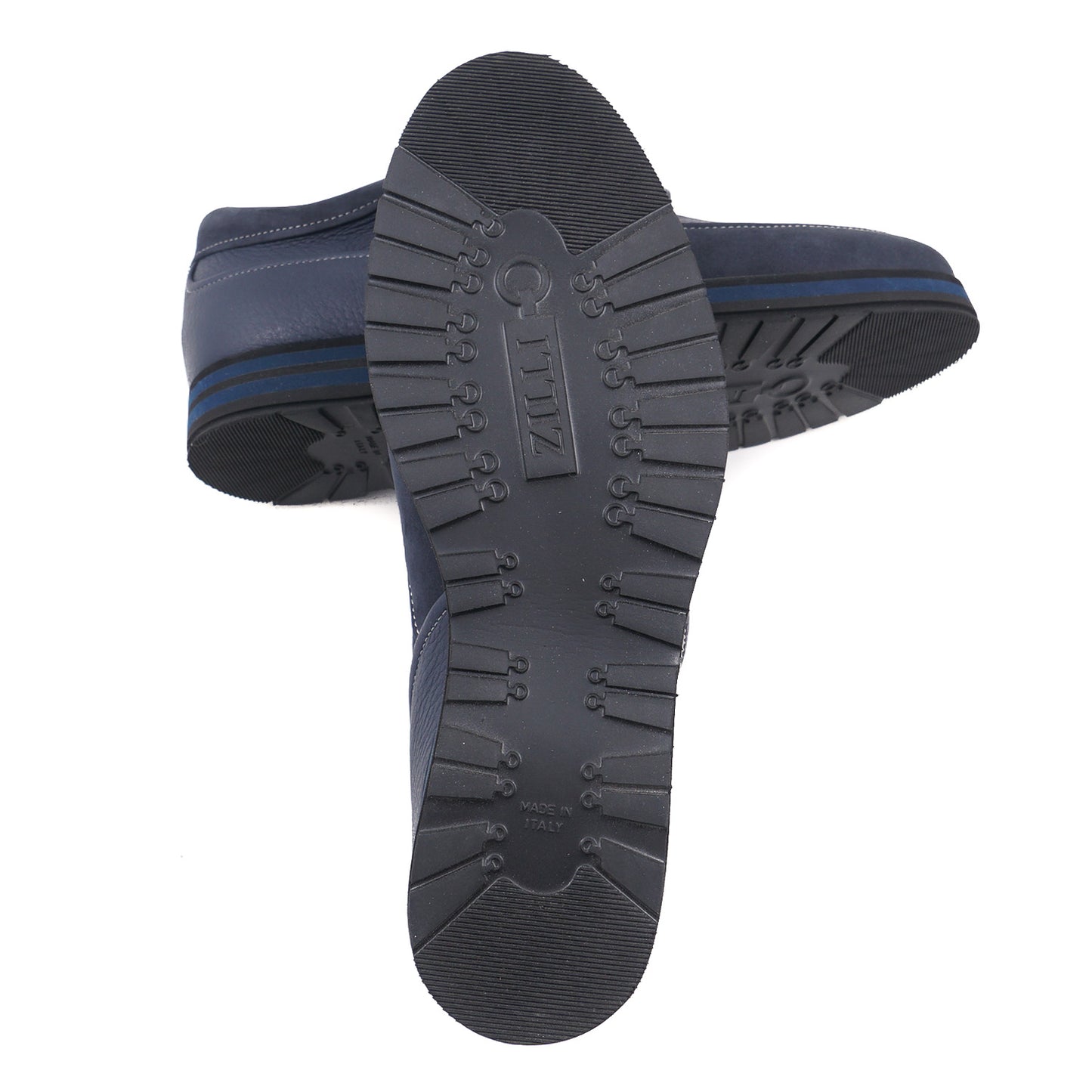 Zilli Nubuck and Calf Leather Sneakers - Top Shelf Apparel