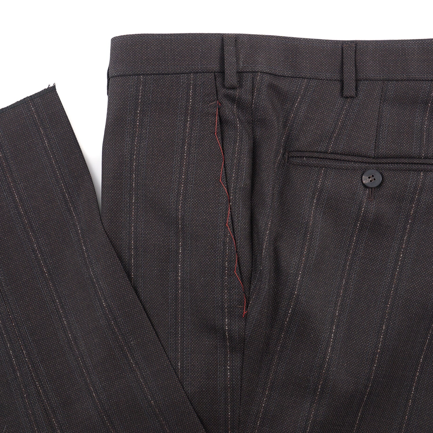 Isaia 'Sanita' Woven Stripe Wool Suit - Top Shelf Apparel