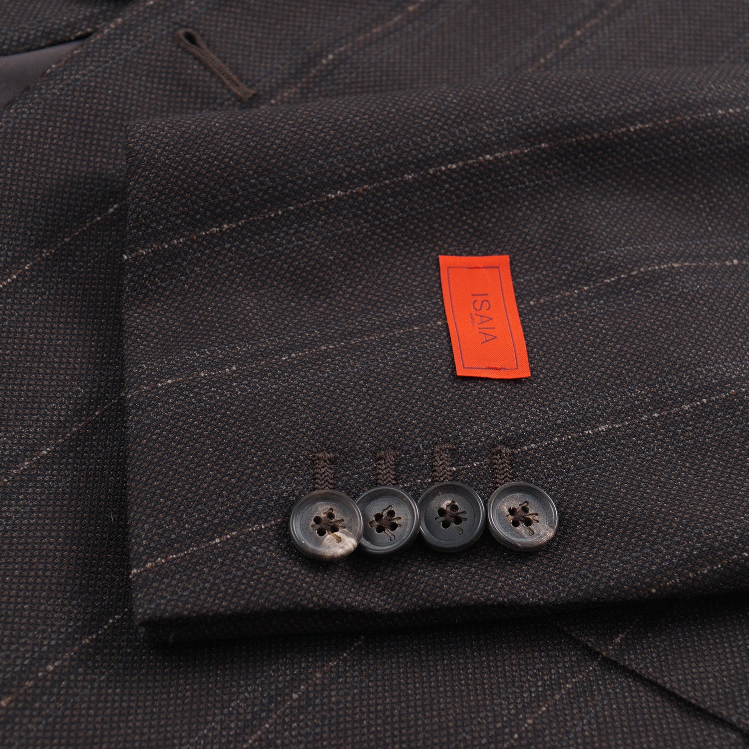 Isaia 'Sanita' Woven Stripe Wool Suit - Top Shelf Apparel