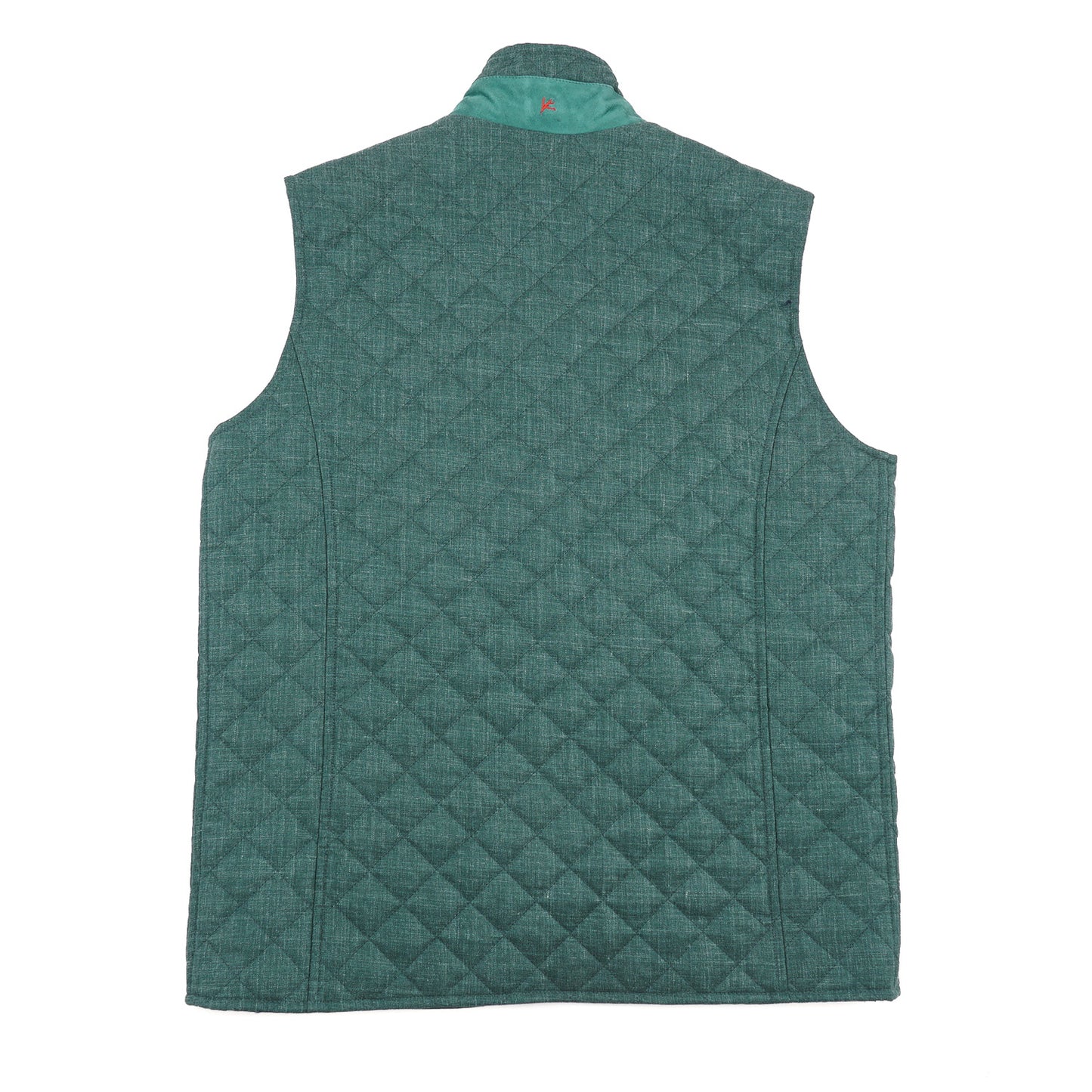 Isaia Quilted Wool-Silk-Linen Vest - Top Shelf Apparel