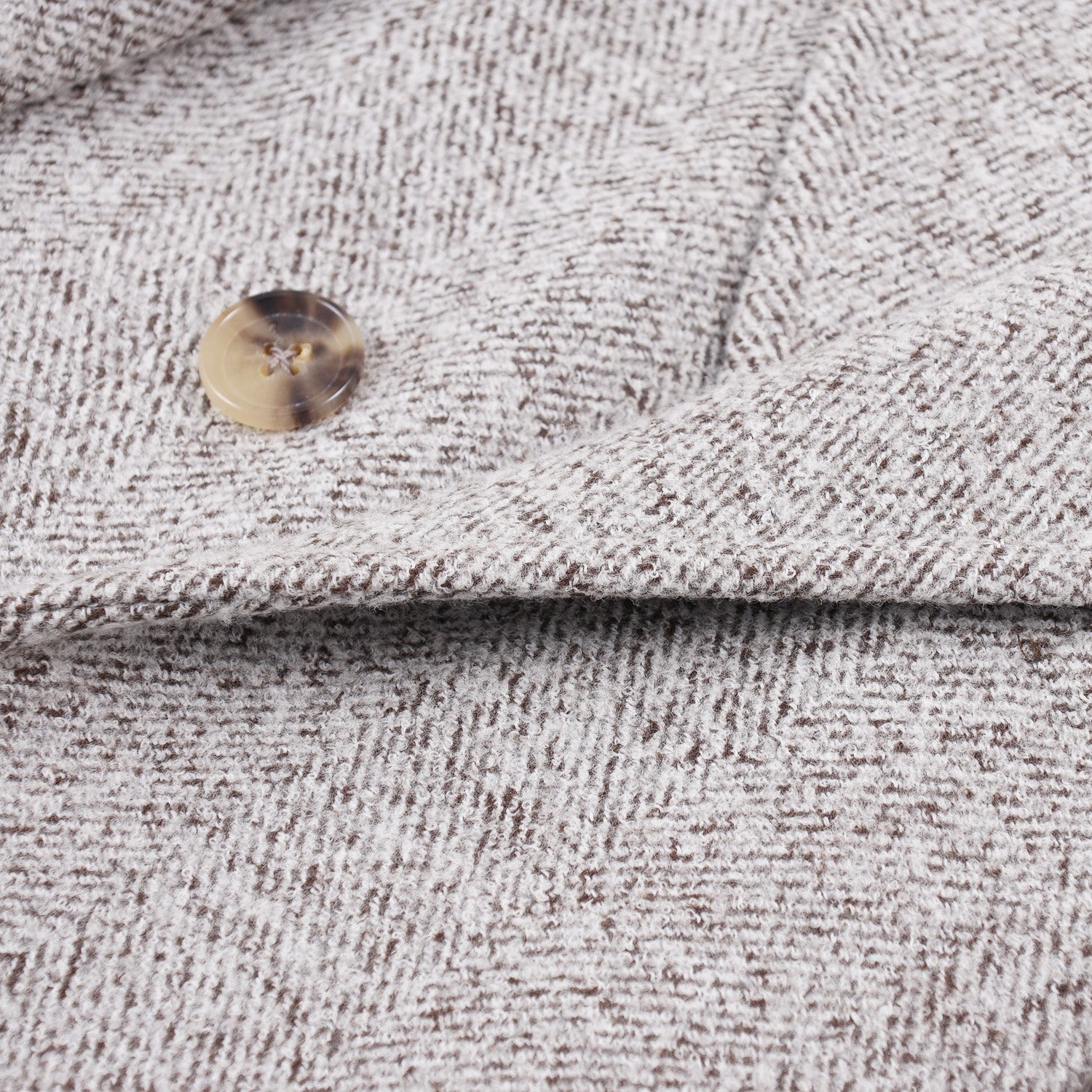 Isaia Soft Herringbone Wool Overcoat - Top Shelf Apparel