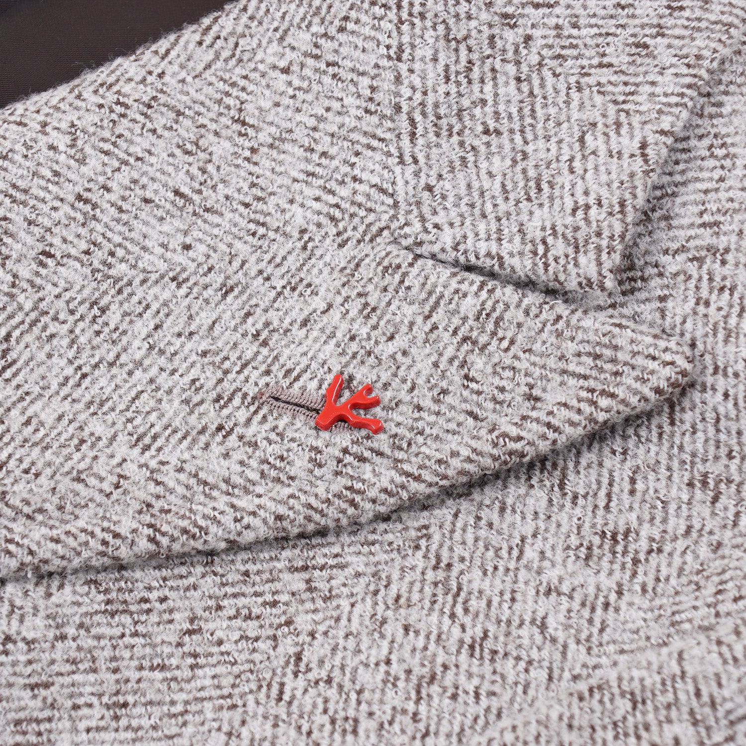 Isaia Soft Herringbone Wool Overcoat - Top Shelf Apparel