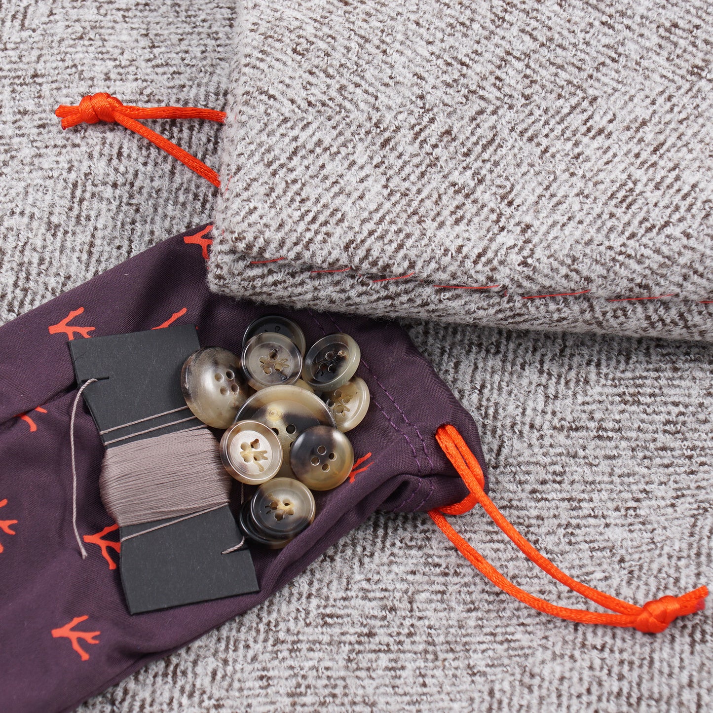 Isaia Soft Herringbone Wool Overcoat - Top Shelf Apparel
