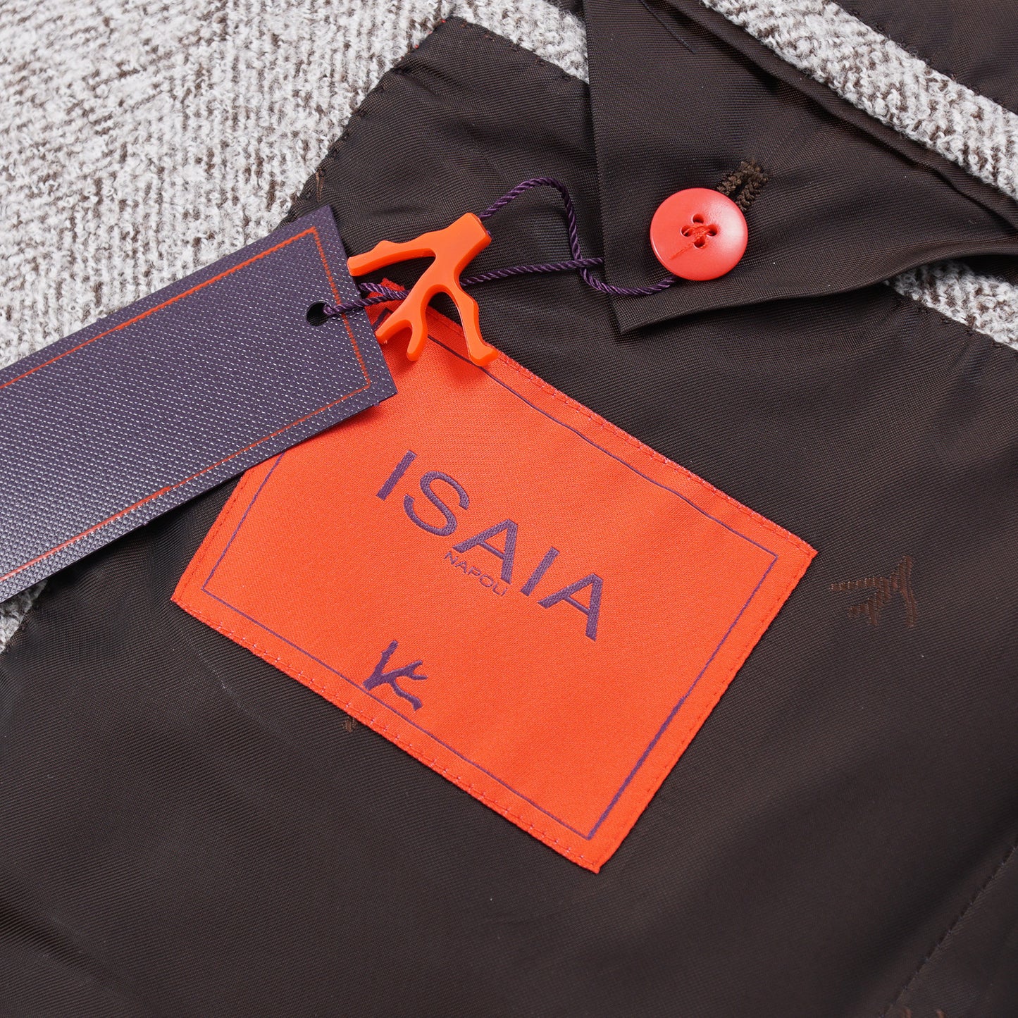 Isaia Soft Herringbone Wool Overcoat - Top Shelf Apparel