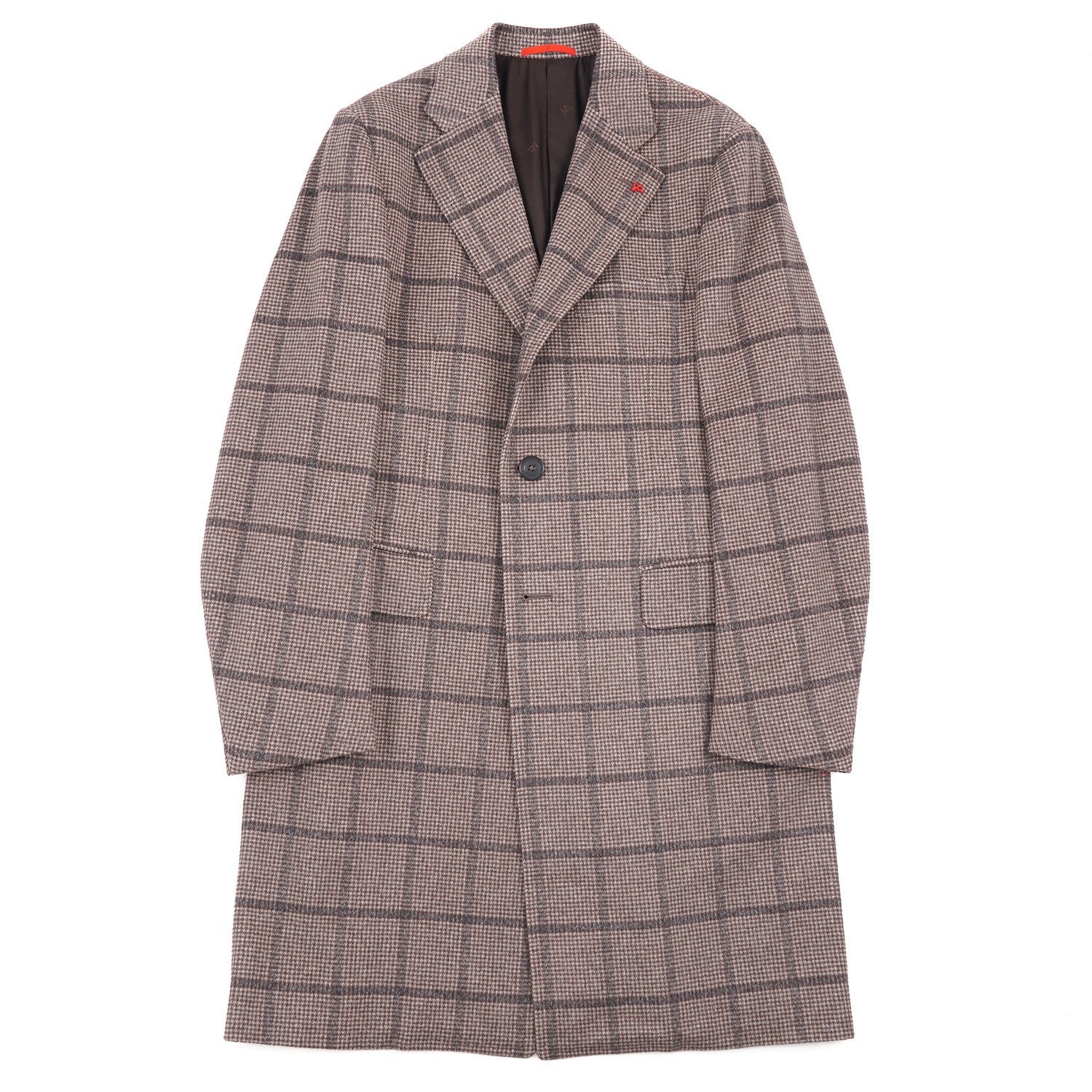 Isaia Wool and Cashmere Overcoat - Top Shelf Apparel