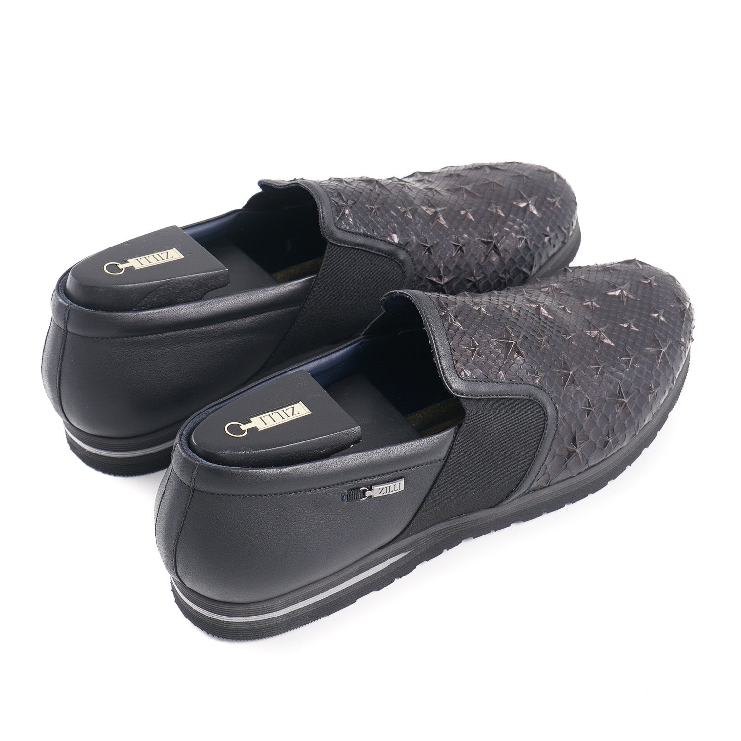 Zilli Python and Calf Leather Sneakers - Top Shelf Apparel