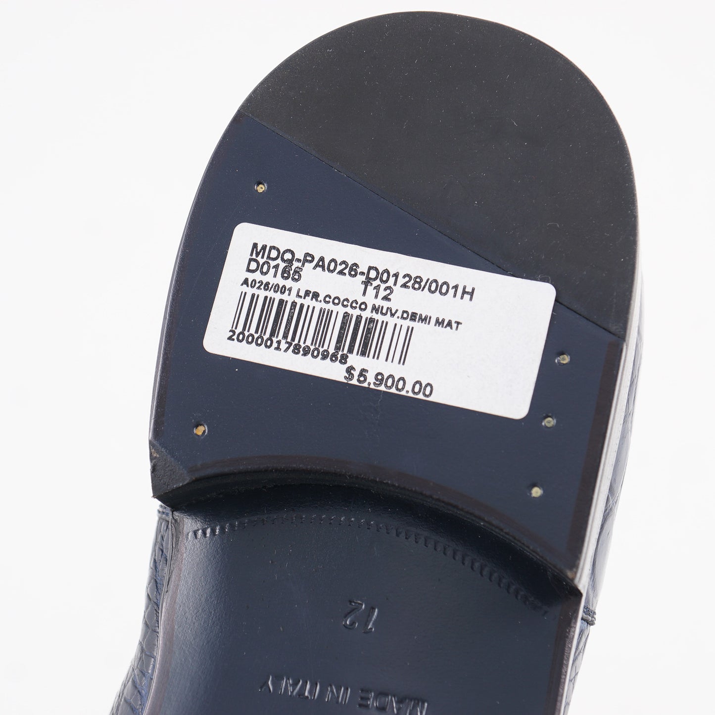 Zilli Navy Blue Full Crocodile Loafers - Top Shelf Apparel