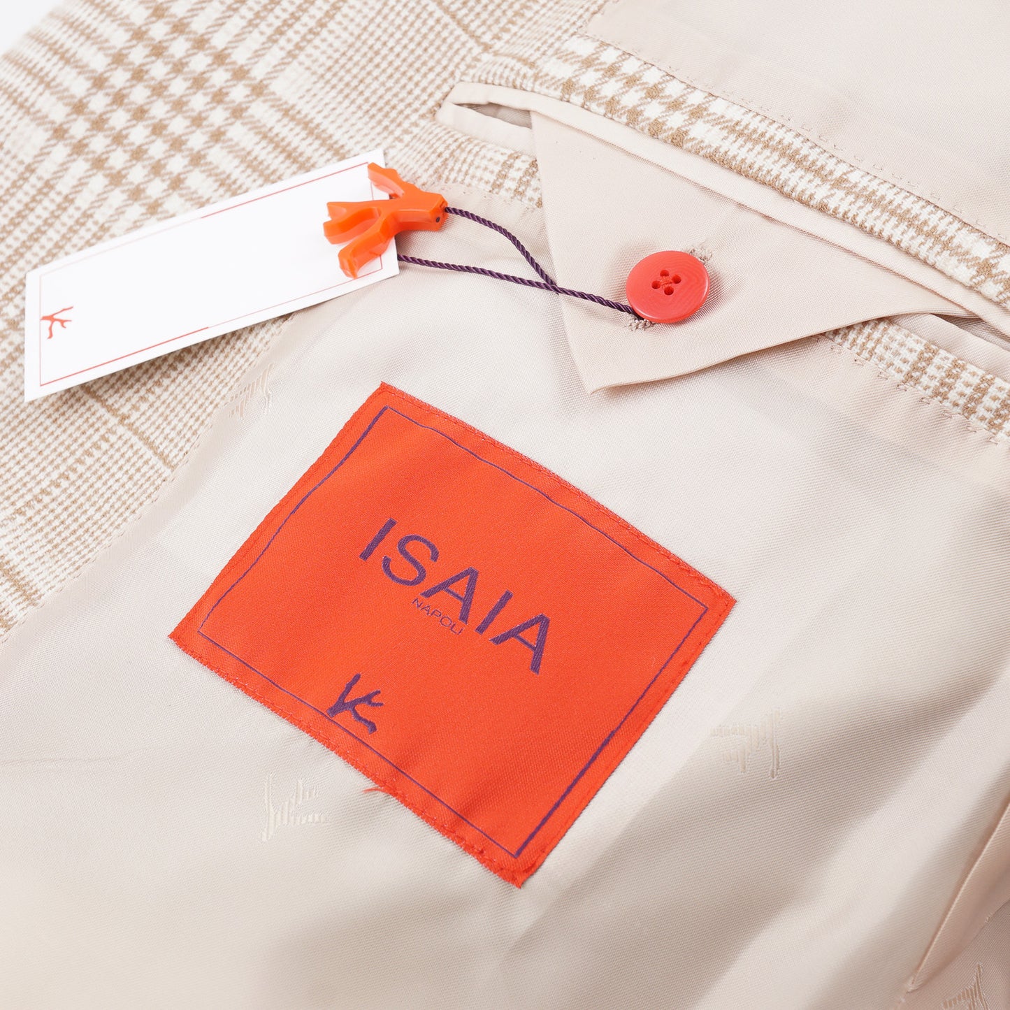 Isaia Woven Check Wool Sport Coat - Top Shelf Apparel